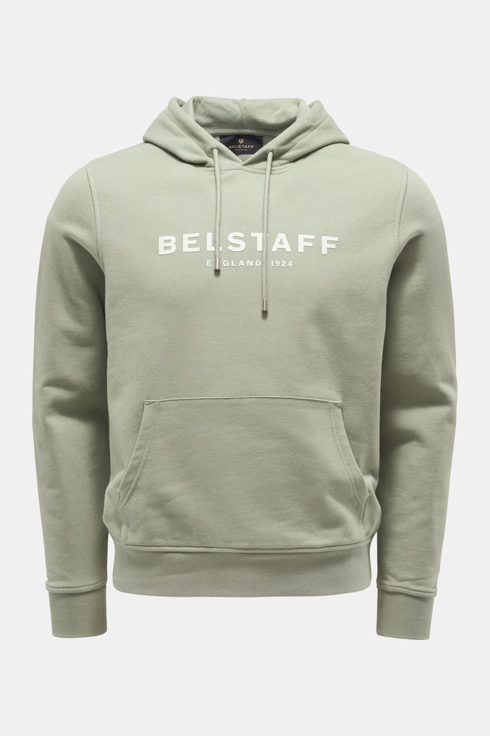 Onzin Premisse Worstelen BELSTAFF hooded jumper 'Belstaff 1924' grey-green | BRAUN Hamburg