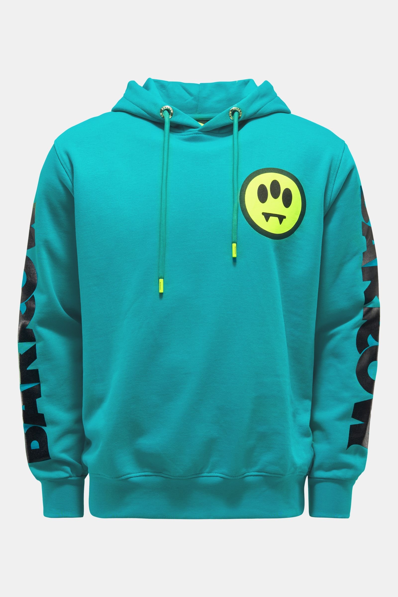 Hooded jumper turquoise