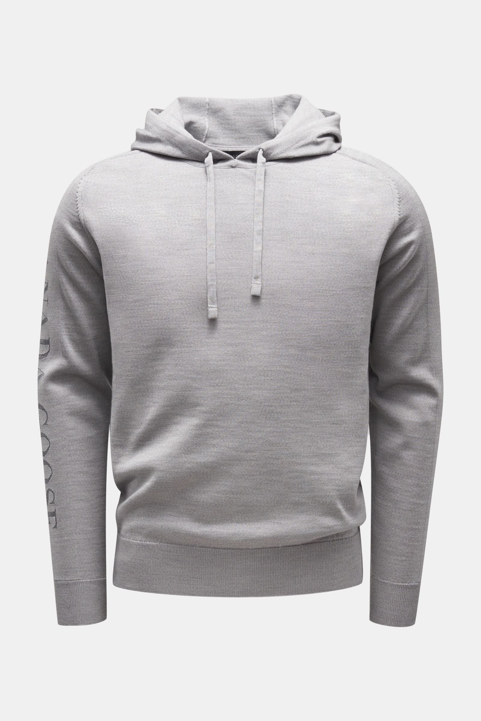 Hooded jumper 'Welland' grey