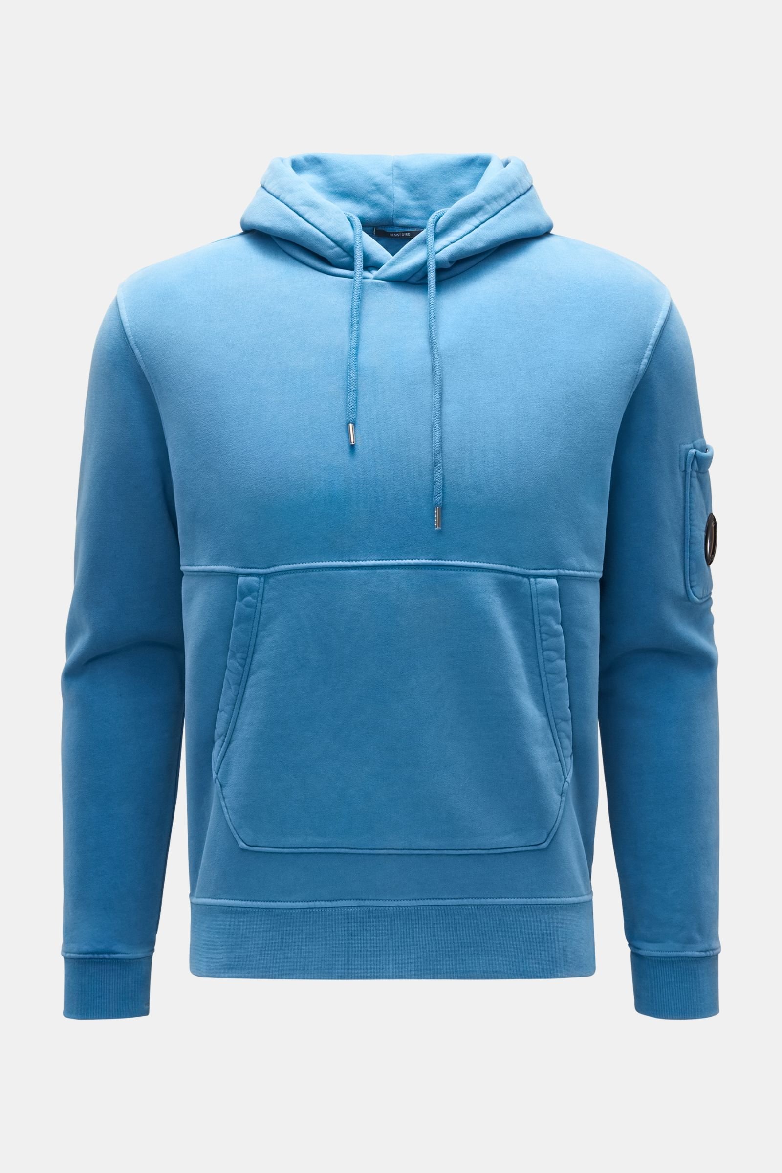 Hooded jumper smoky blue