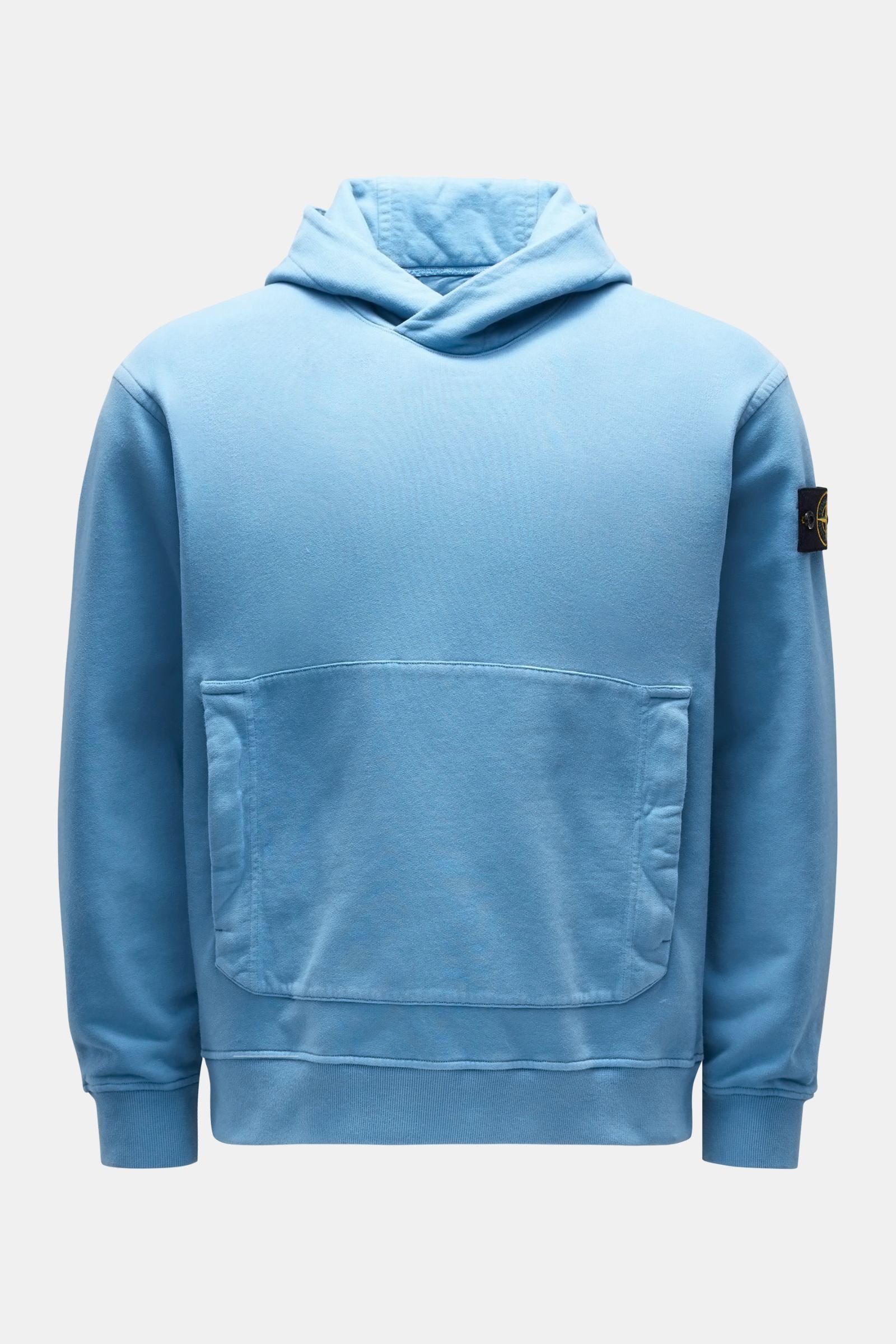 Hooded jumper smoky blue