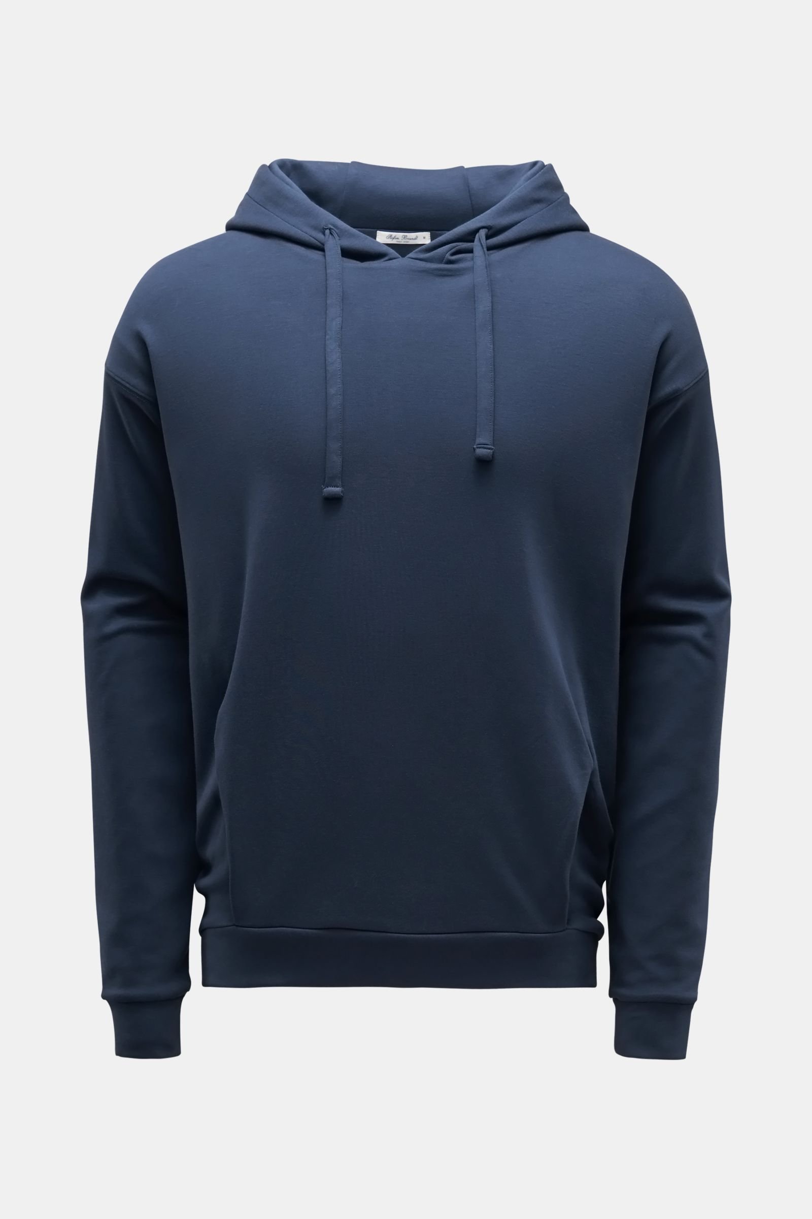 Jersey hooded jumper 'Jorge' grey-blue