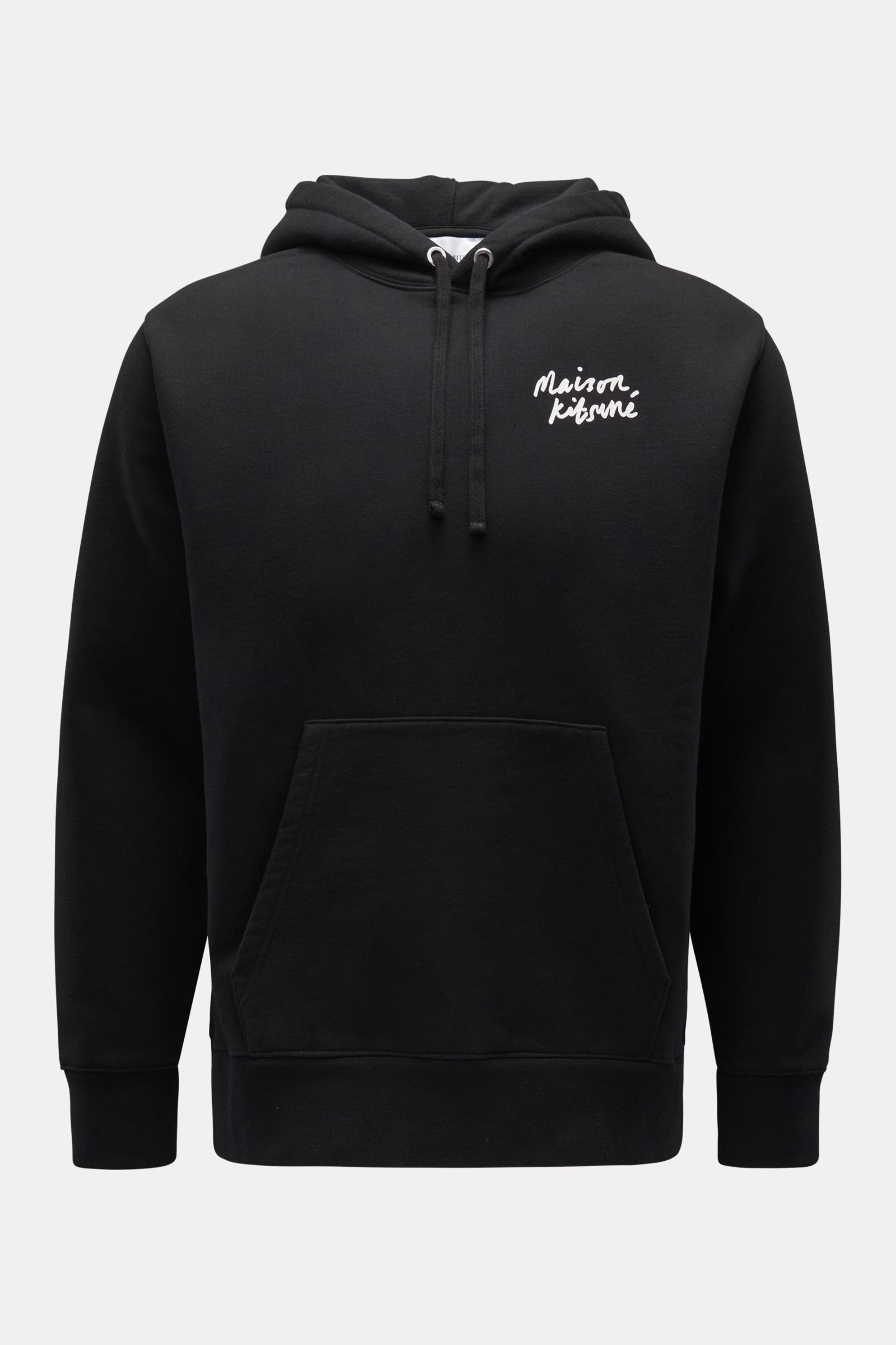 MAISON KITSUNÉ hooded jumper black | BRAUN Hamburg