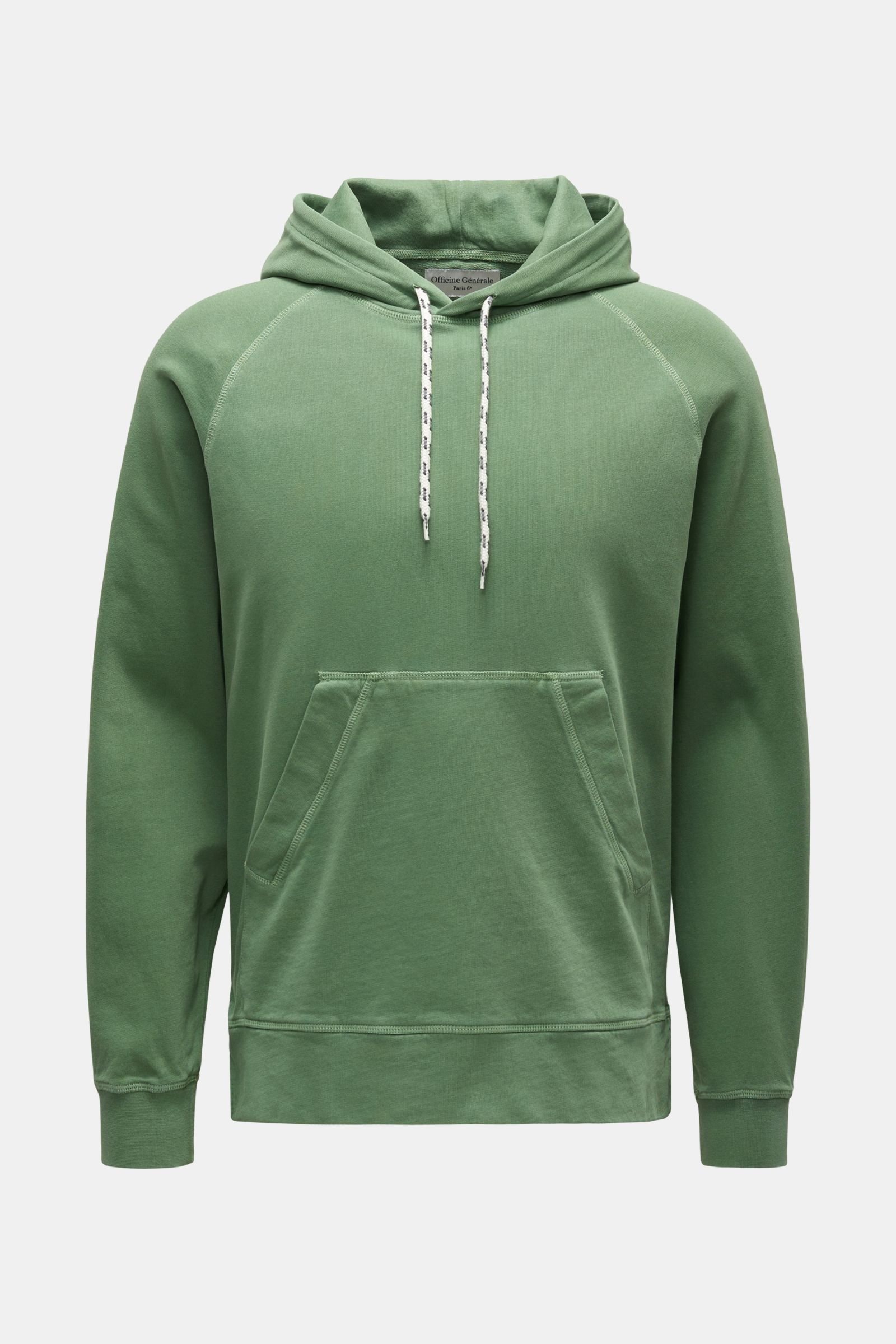 Hooded jumper 'Octave' grey-green 