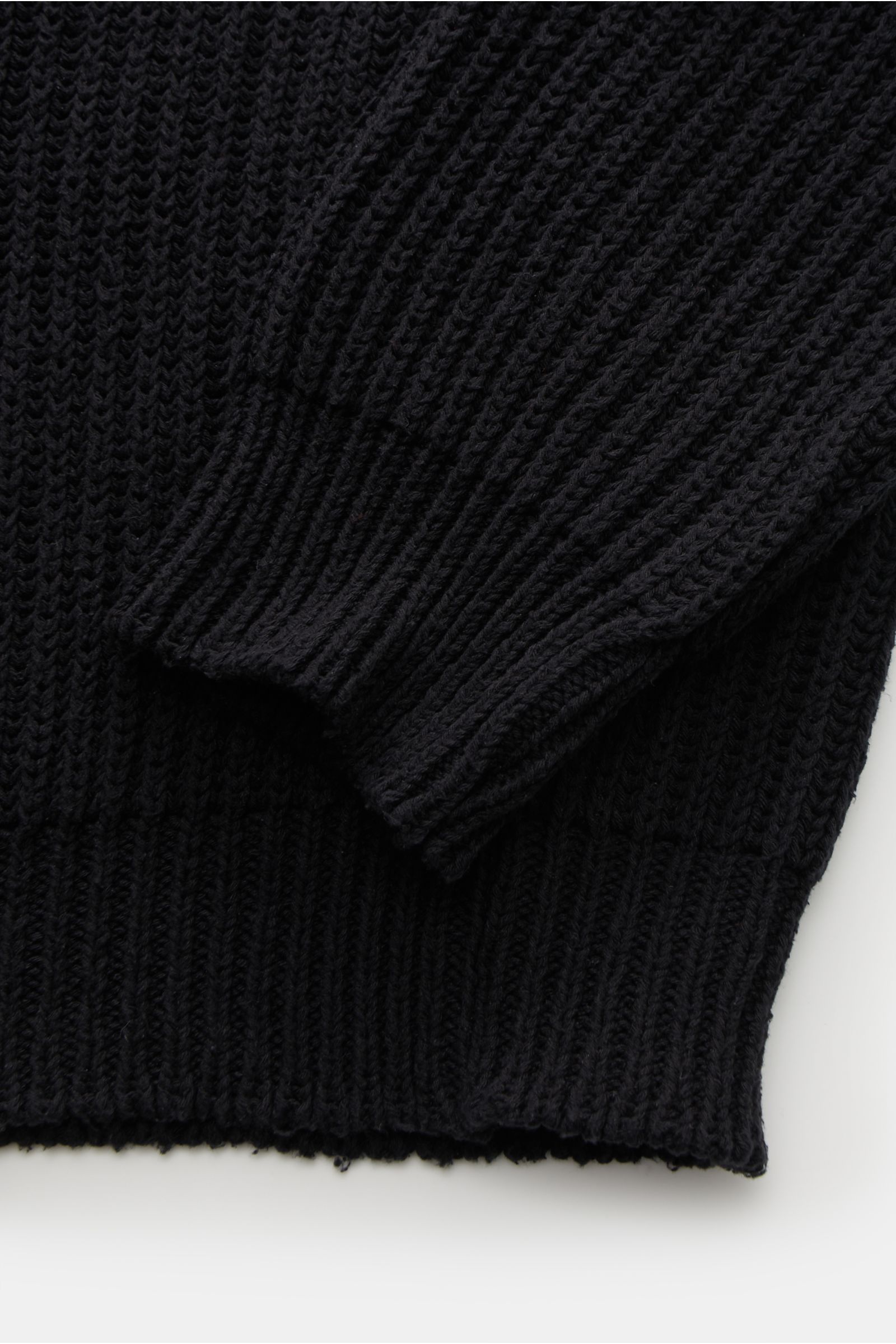 Our Legacy Silk hooded jumper black