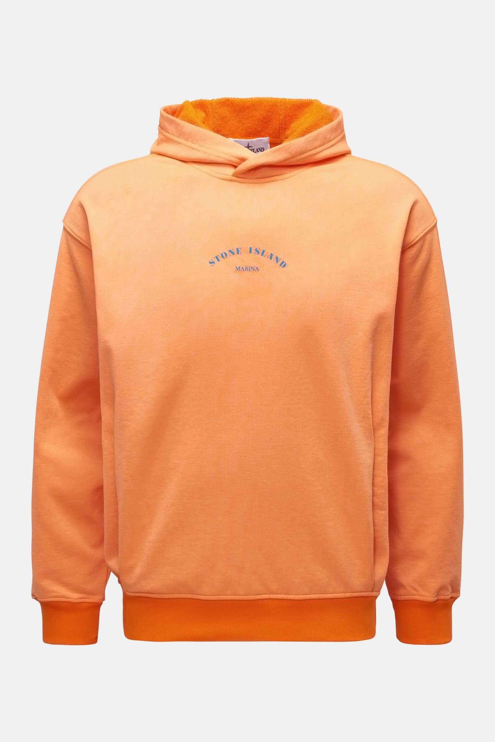 Hooded jumper 'Marina' orange