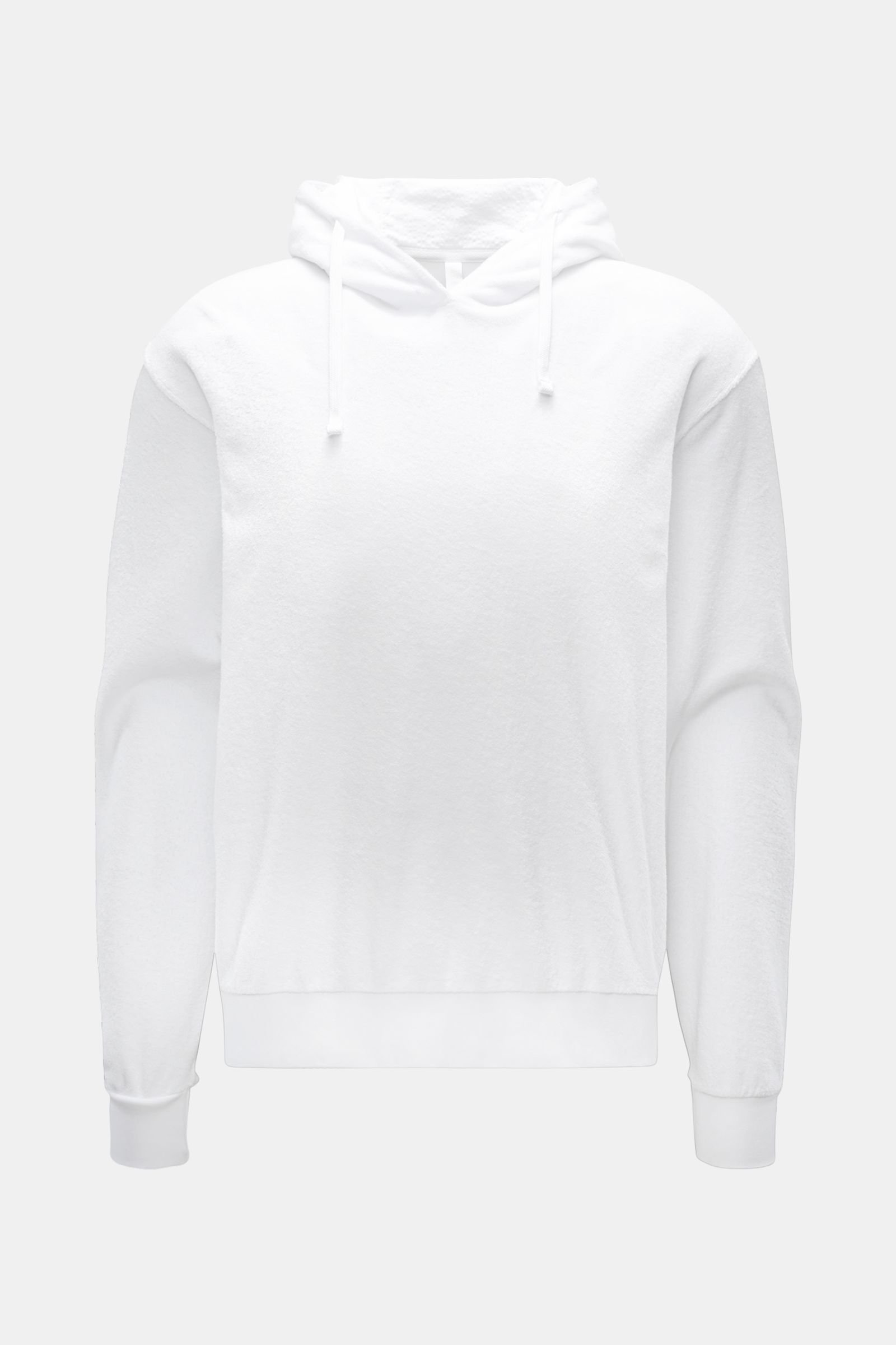 Terry hooded jumper 'Terry Hoody' white
