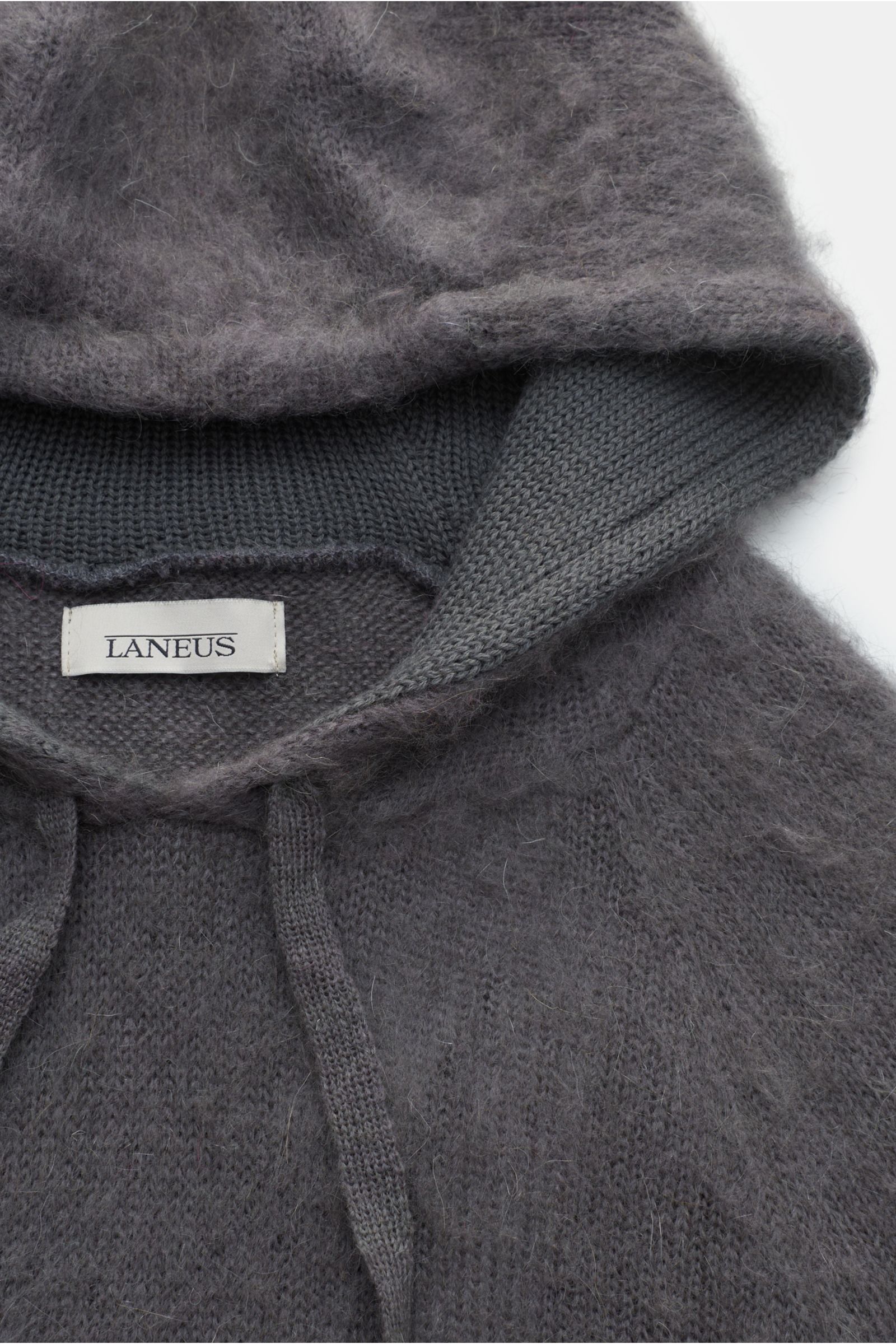 Laneus Kapuzenpullover grau/gelb/magenta