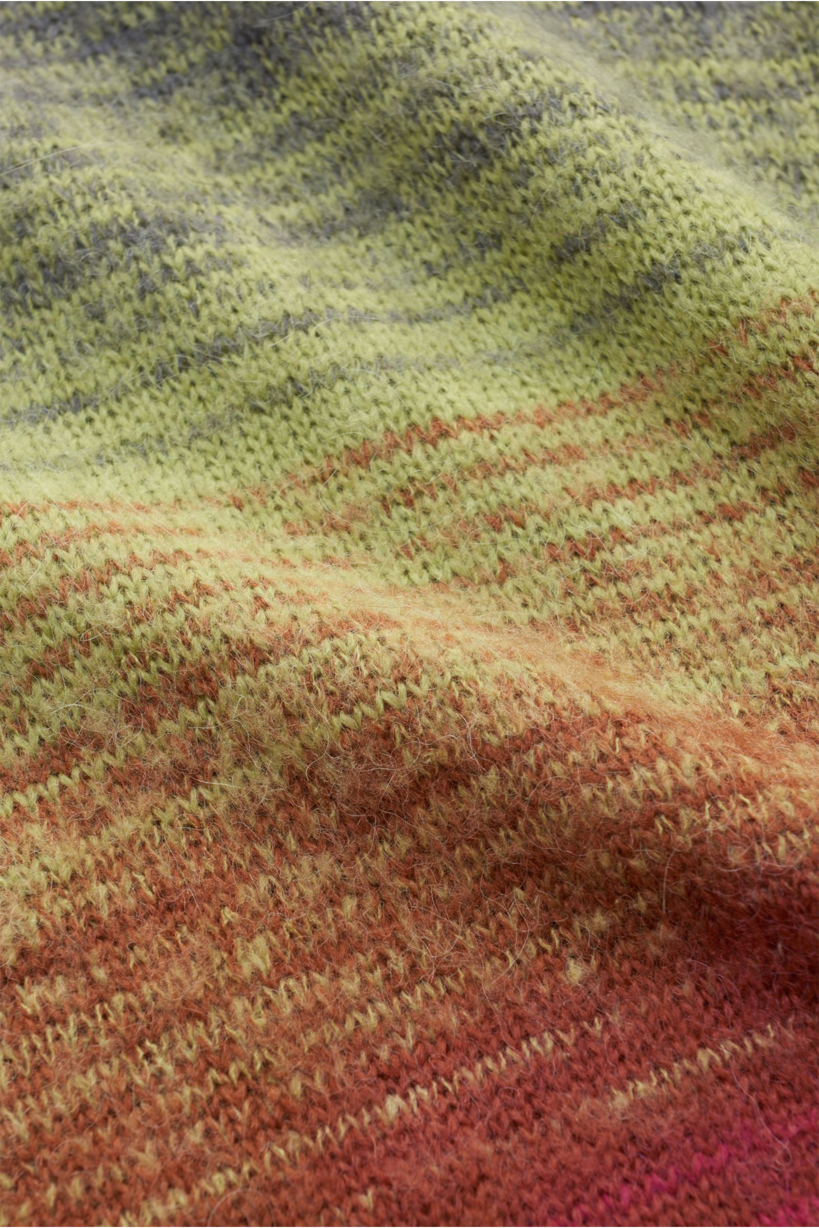 Laneus Kapuzenpullover grau/gelb/magenta