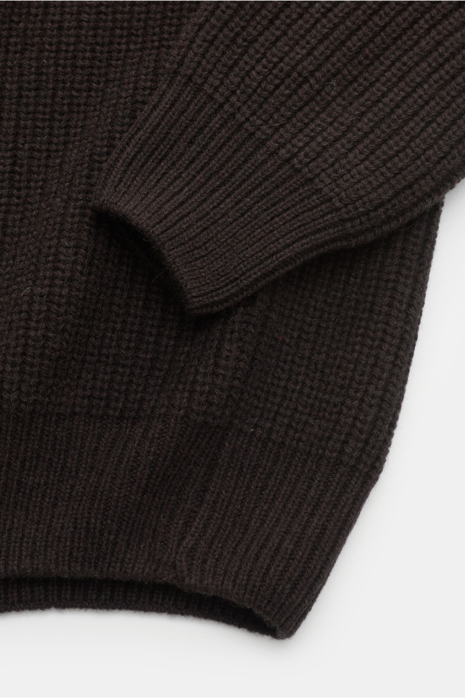 von Braun Cashmere Kapuzenpullover dunkelbraun