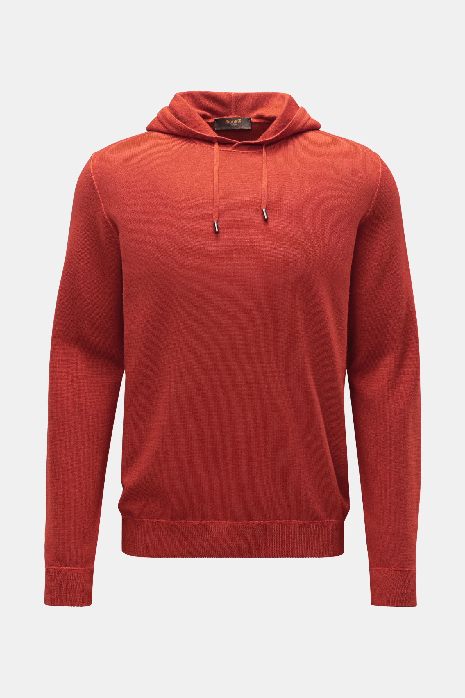 Moorer Kapuzenpullover 'Zane-Geu' rotbraun