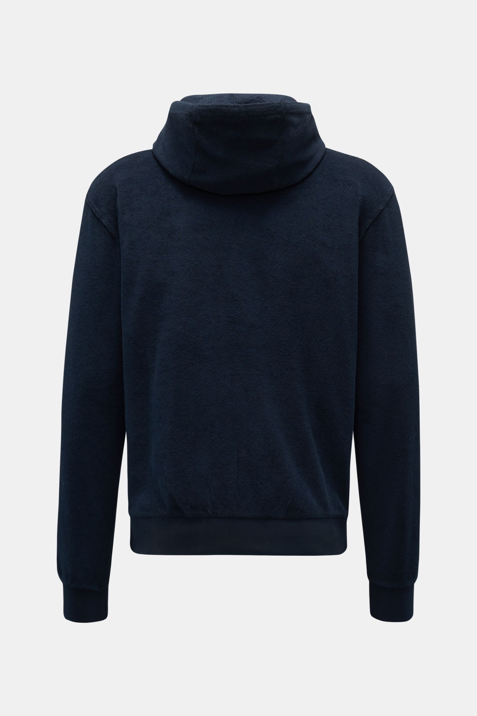 04651/ A trip in a bag Terry hooded jumper 'Terry Hoody' navy