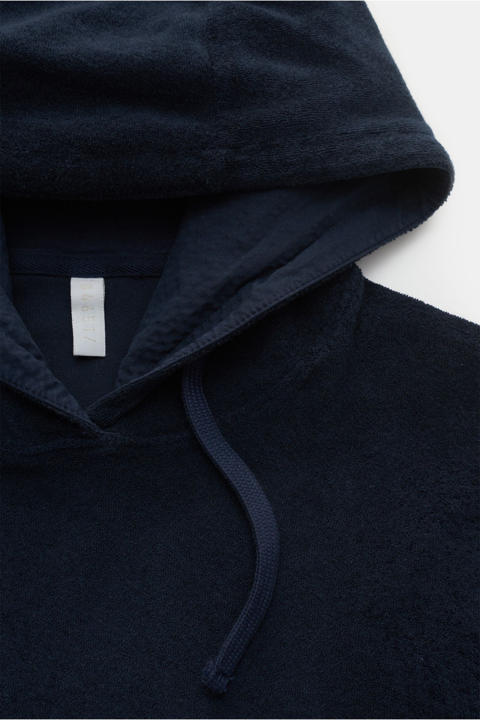 04651/ A trip in a bag Terry hooded jumper 'Terry Hoody' navy