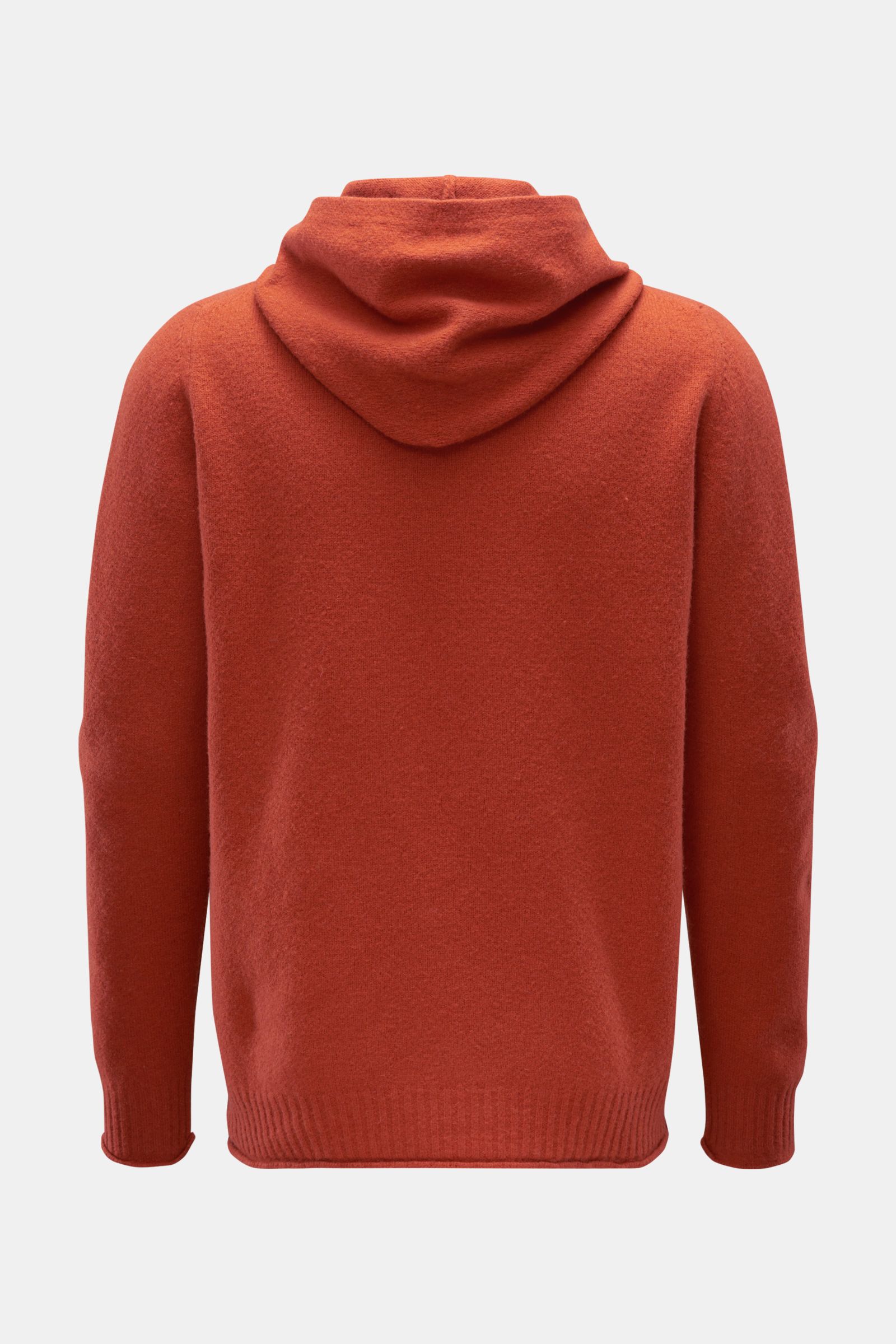 04651/ A trip in a bag Kapuzenpullover 'Shetland Hoodie' orange