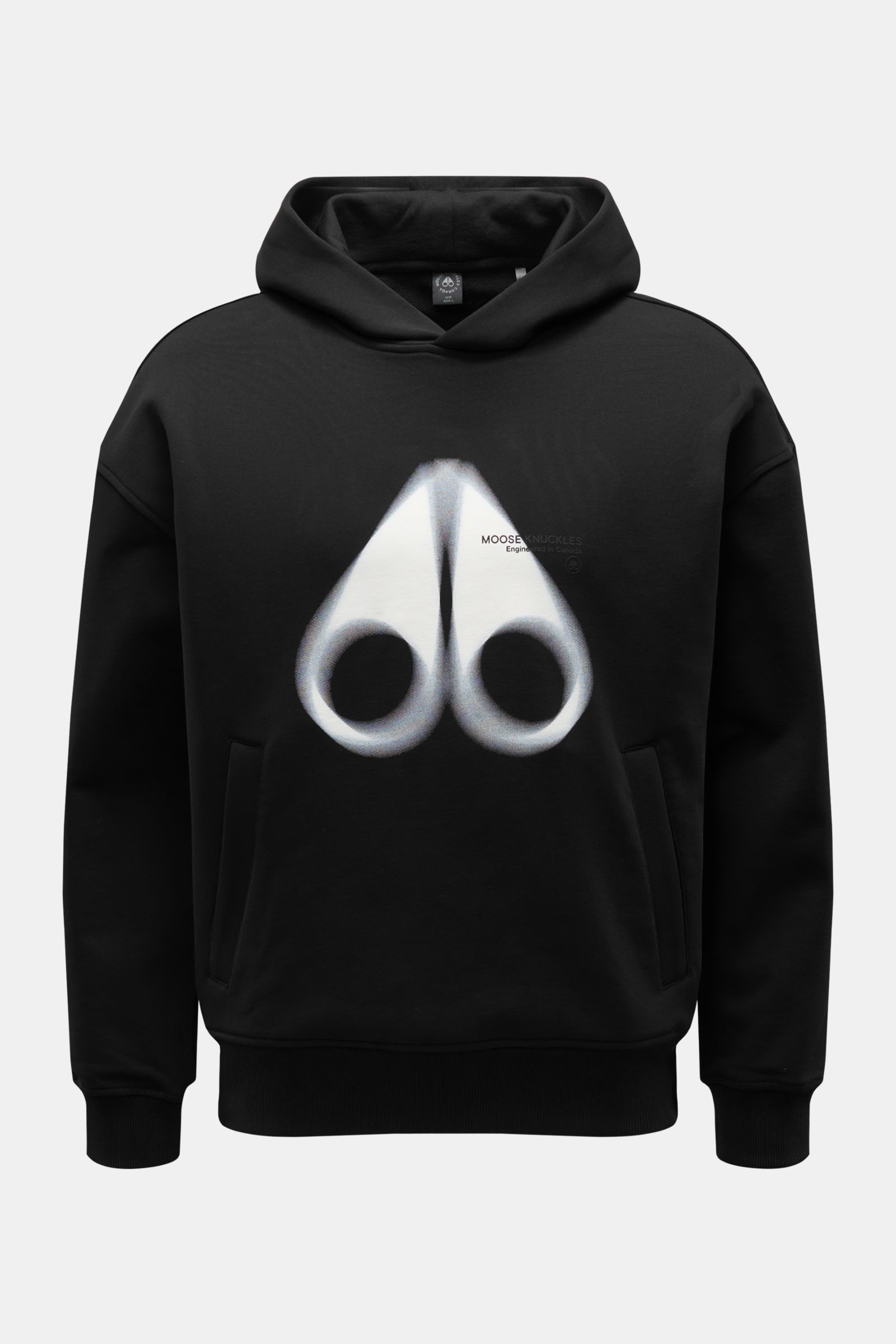 Moose Knuckles Kapuzenpullover 'Maurice' schwarz