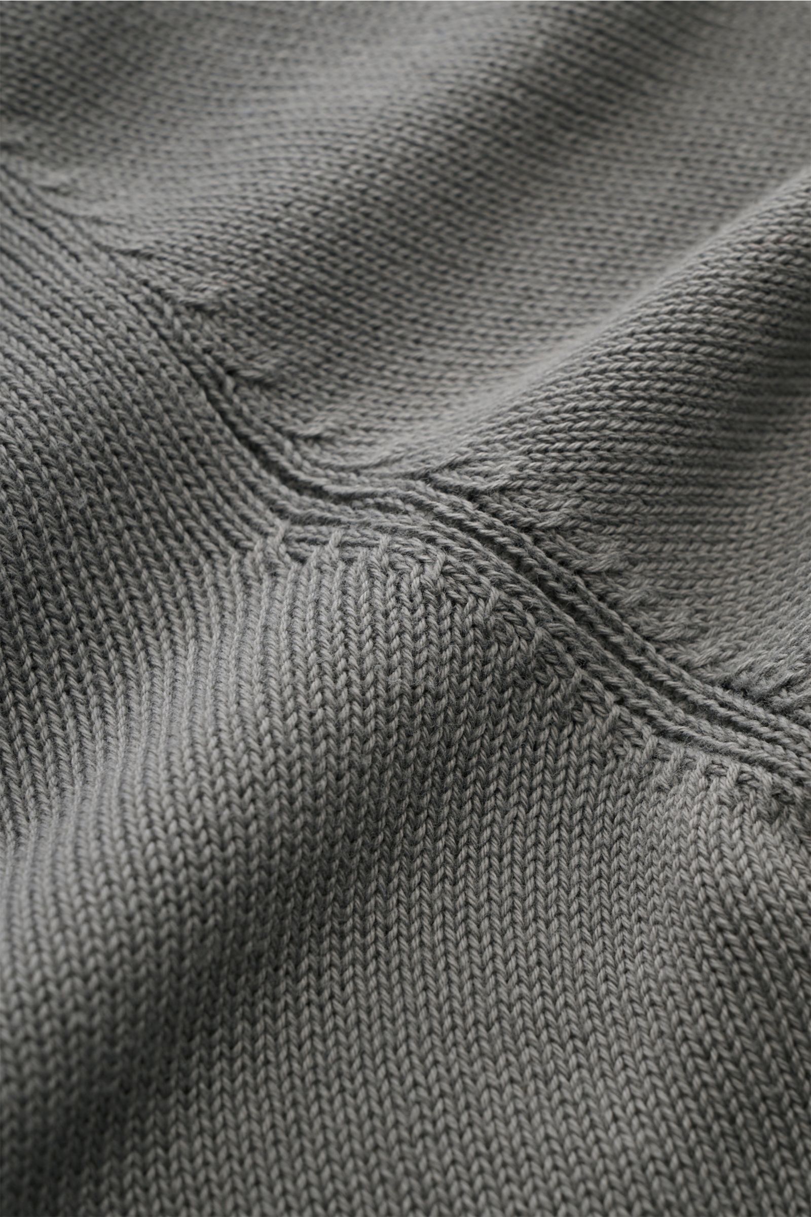 04651/ A trip in a bag Kapuzenpullover grau