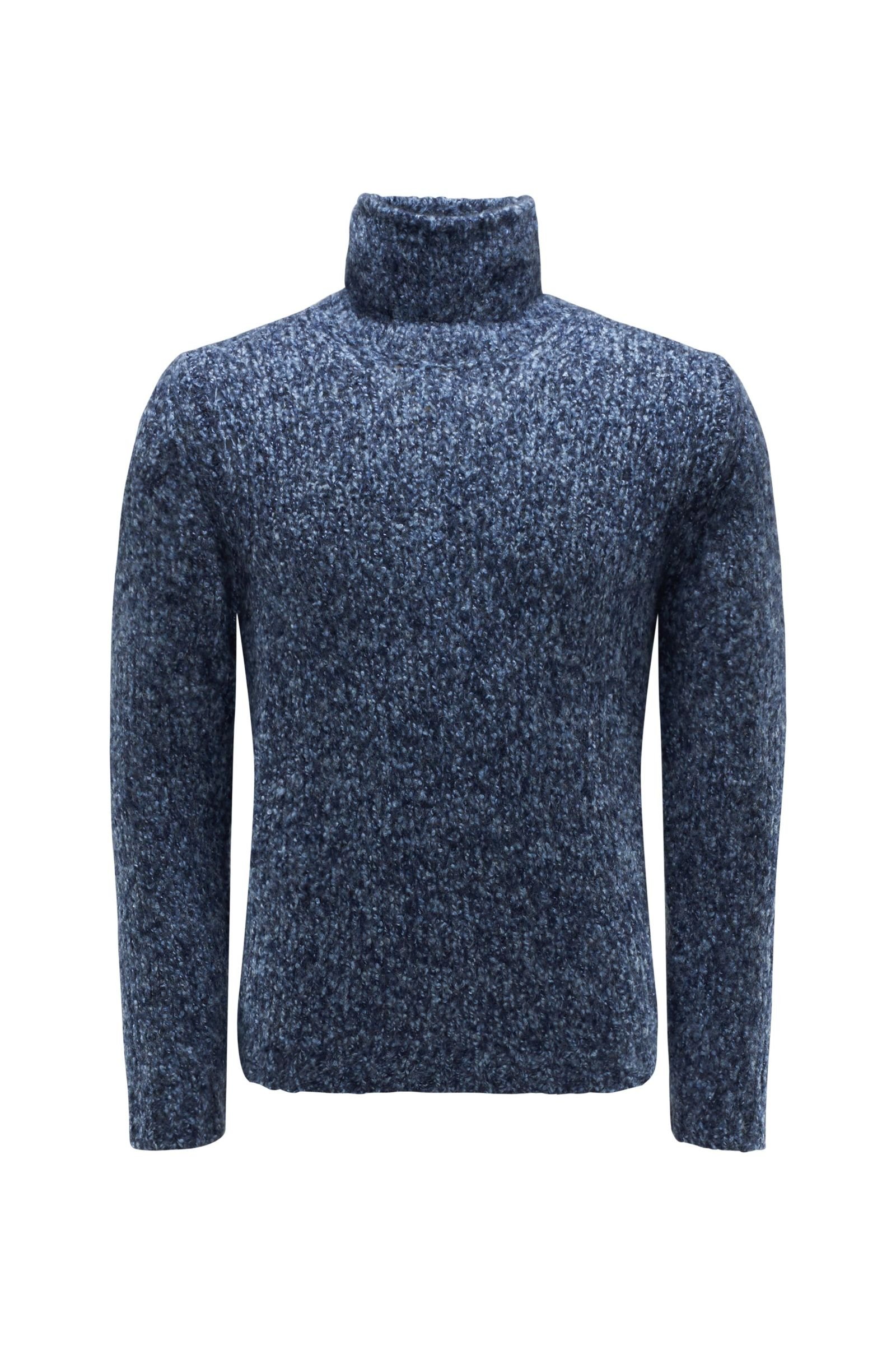 Cashmere jumper 'Lupo Alto' smoky blue