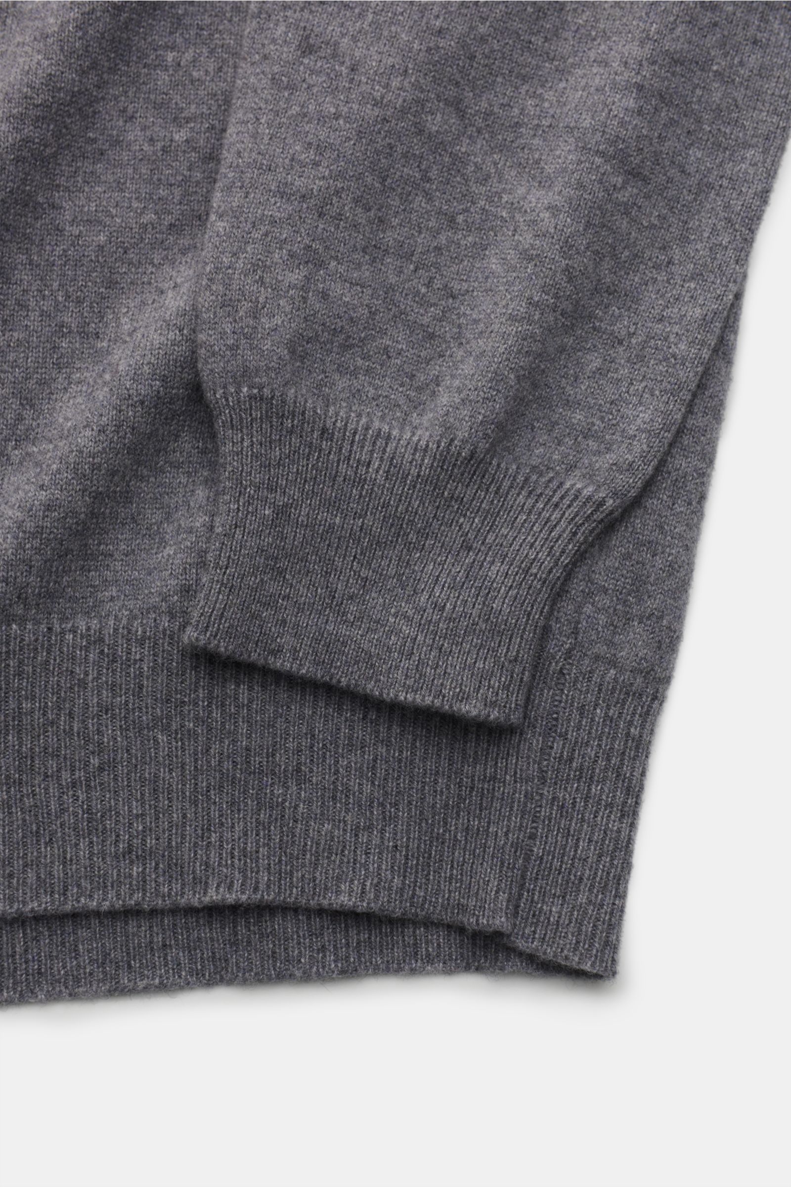 von Braun Cashmere turtleneck jumper grey