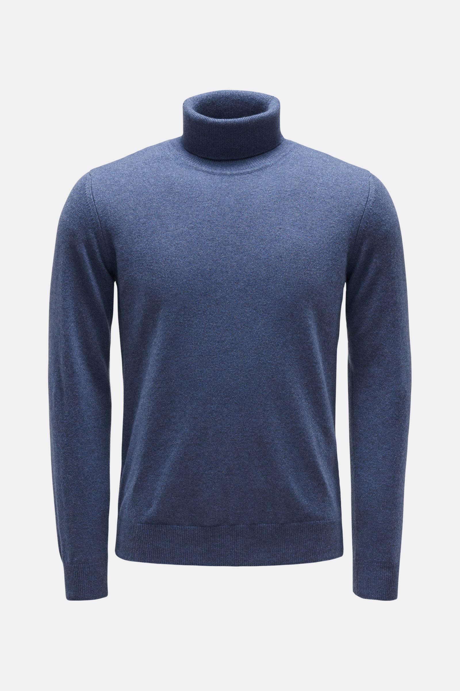 von Braun Cashmere Rollkragenpullover graublau