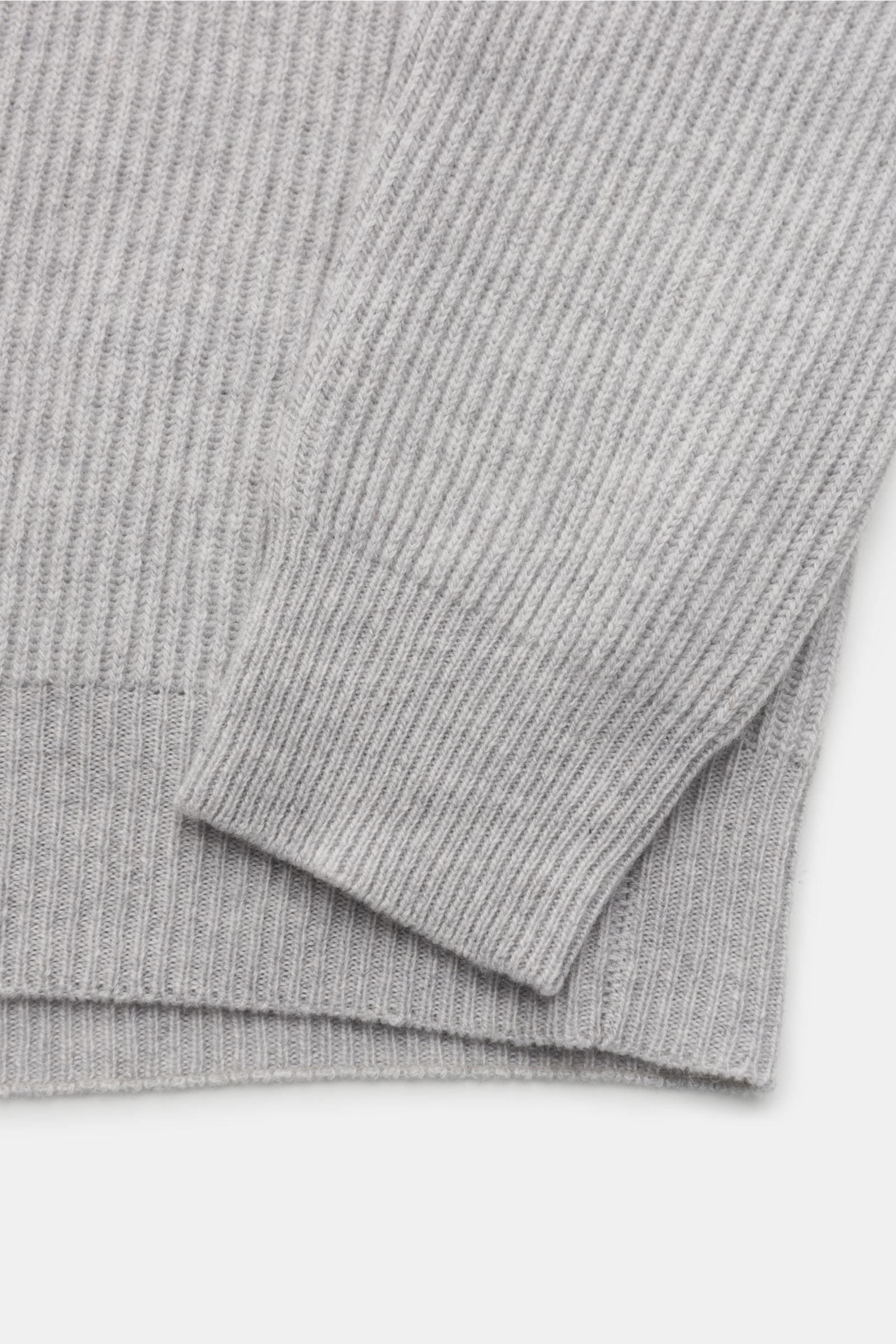 von Braun Cashmere Rollkragenpullover hellgrau