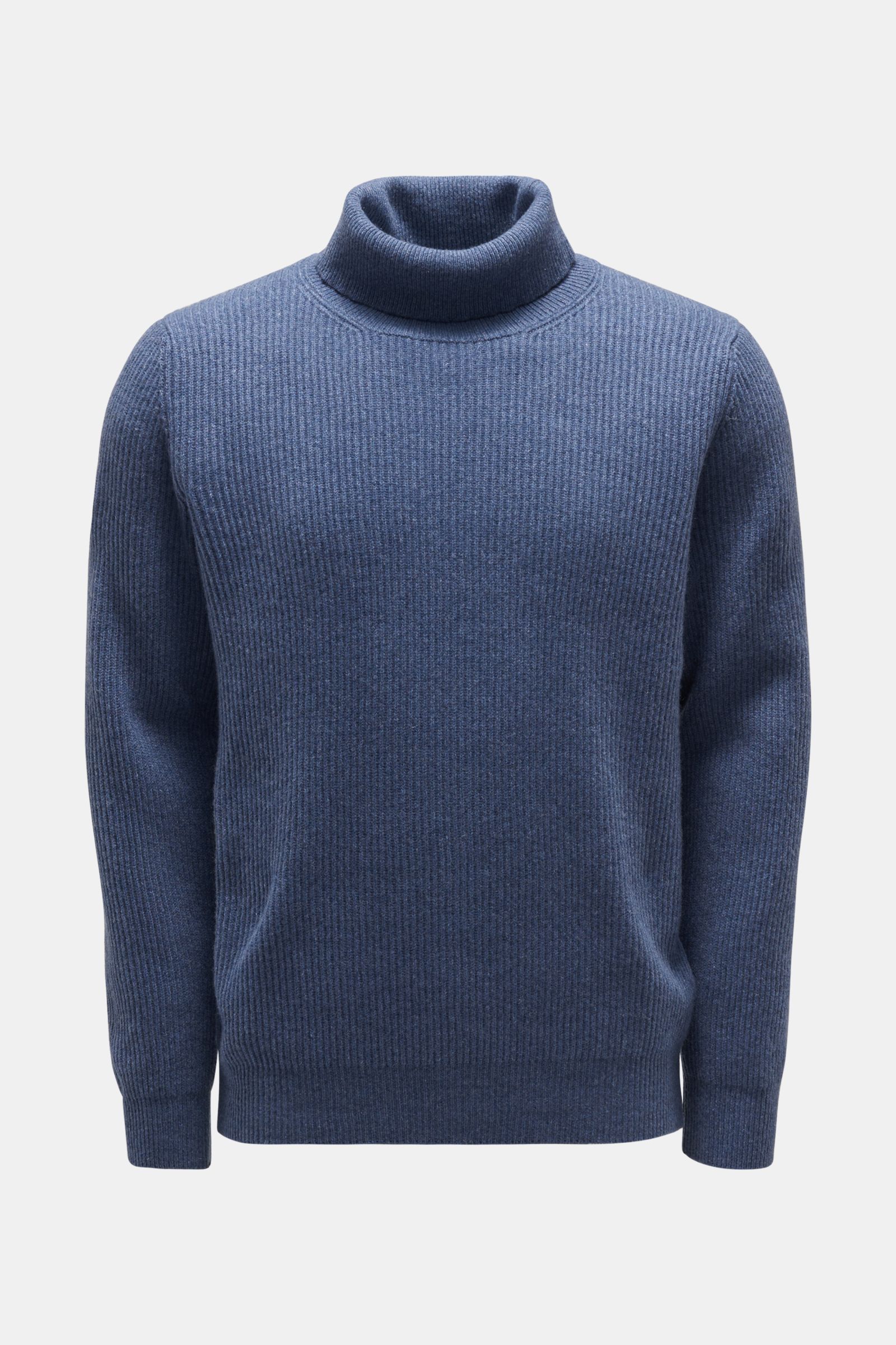 von Braun Cashmere Rollkragenpullover graublau