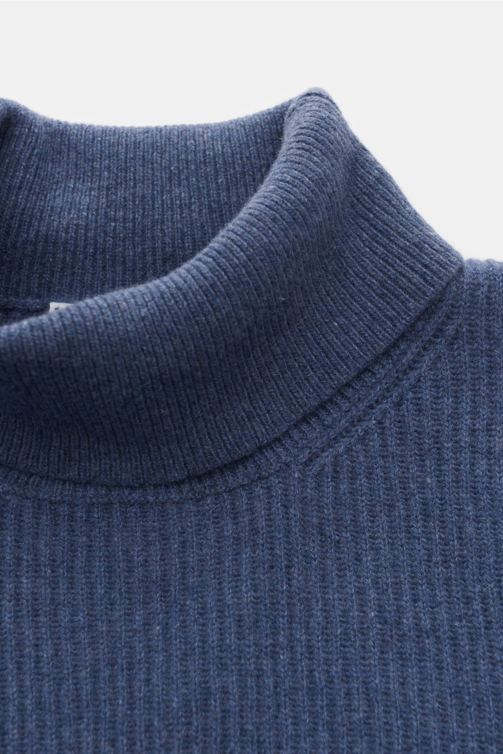 von Braun Cashmere Rollkragenpullover graublau