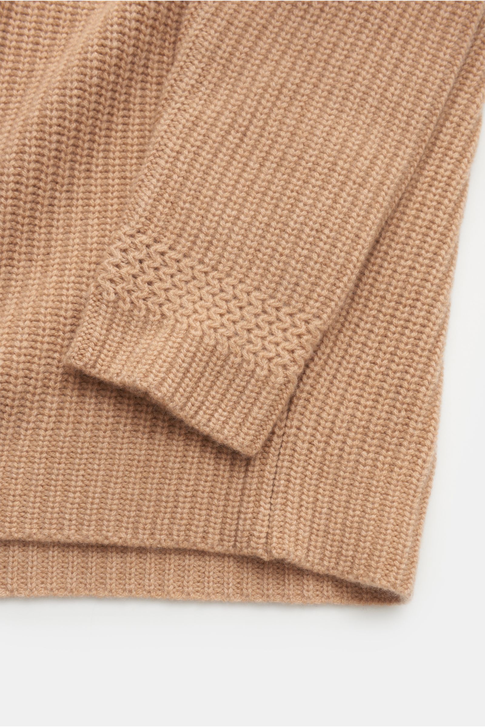 Agnona Cashmere Pullover hellbraun