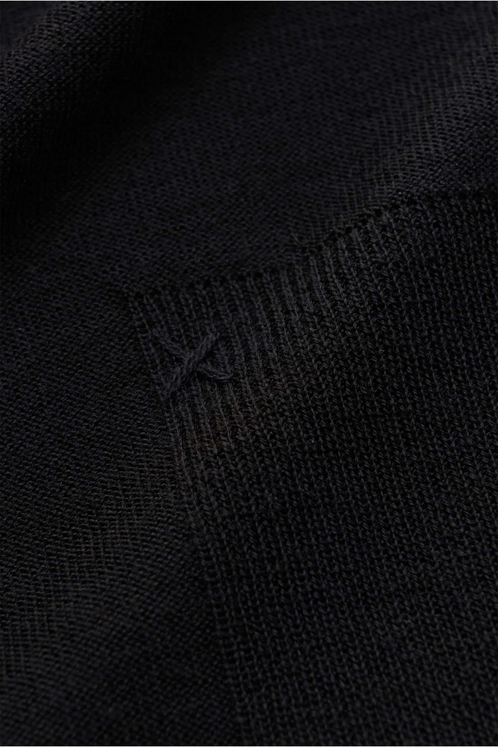 Weber+Weber Merino Rollkragenpullover schwarz