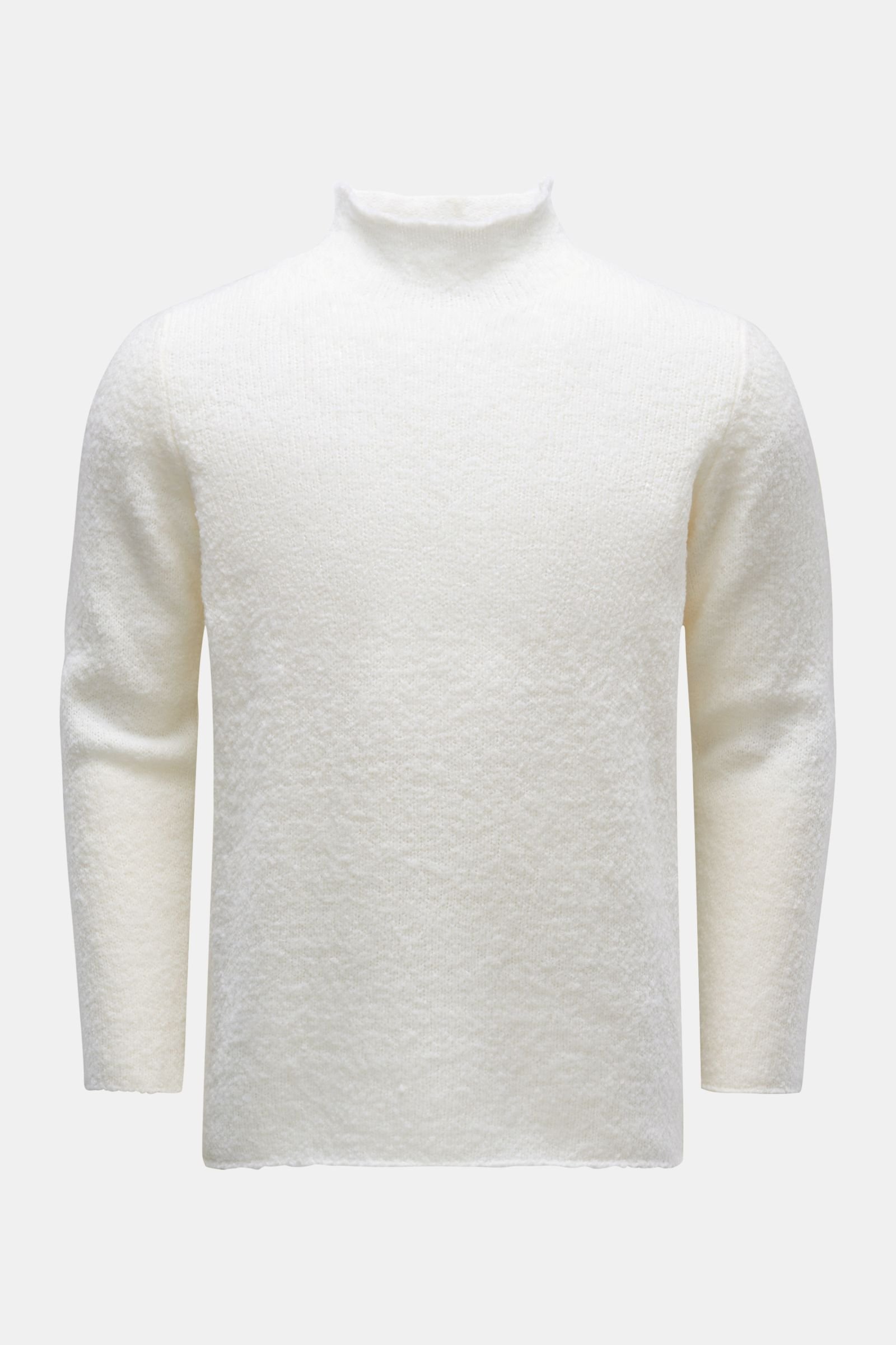 Mock Pullover in White – Flex All Day