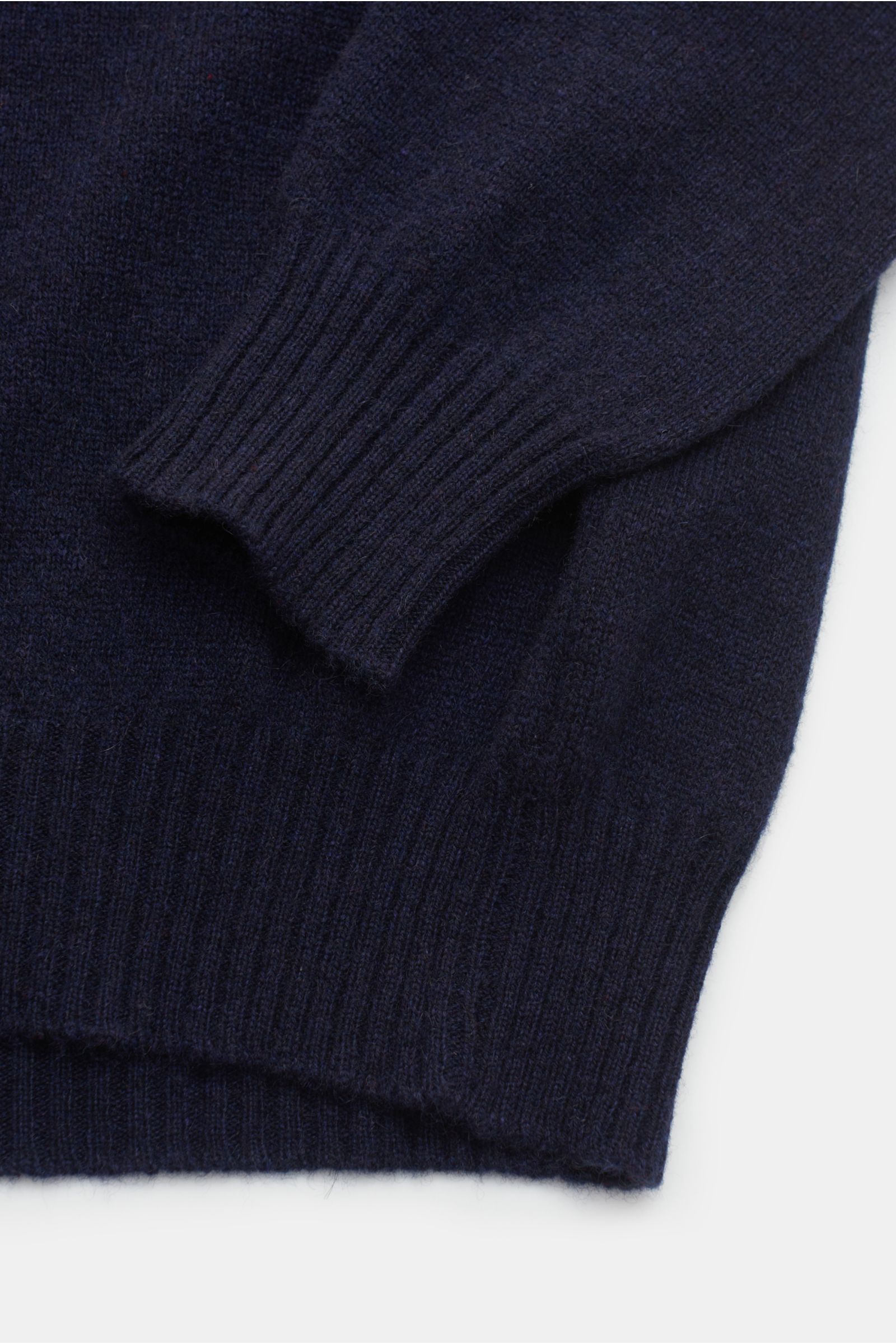 von Braun Kinder Cashmere Rollkragenpullover navy