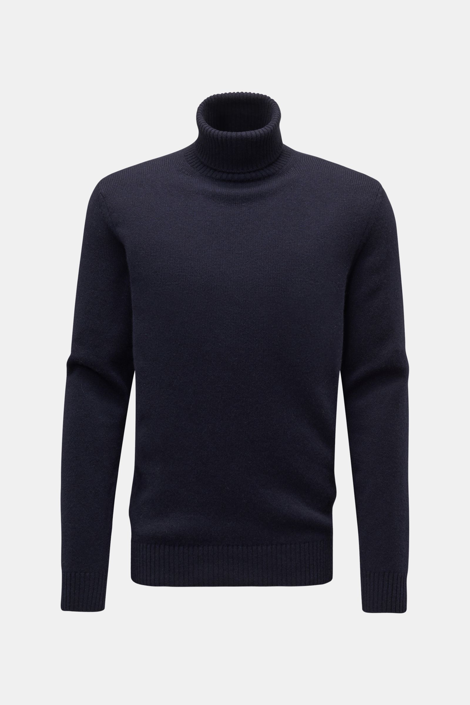 Cruciani Cashmere Rollkragenpullover navy