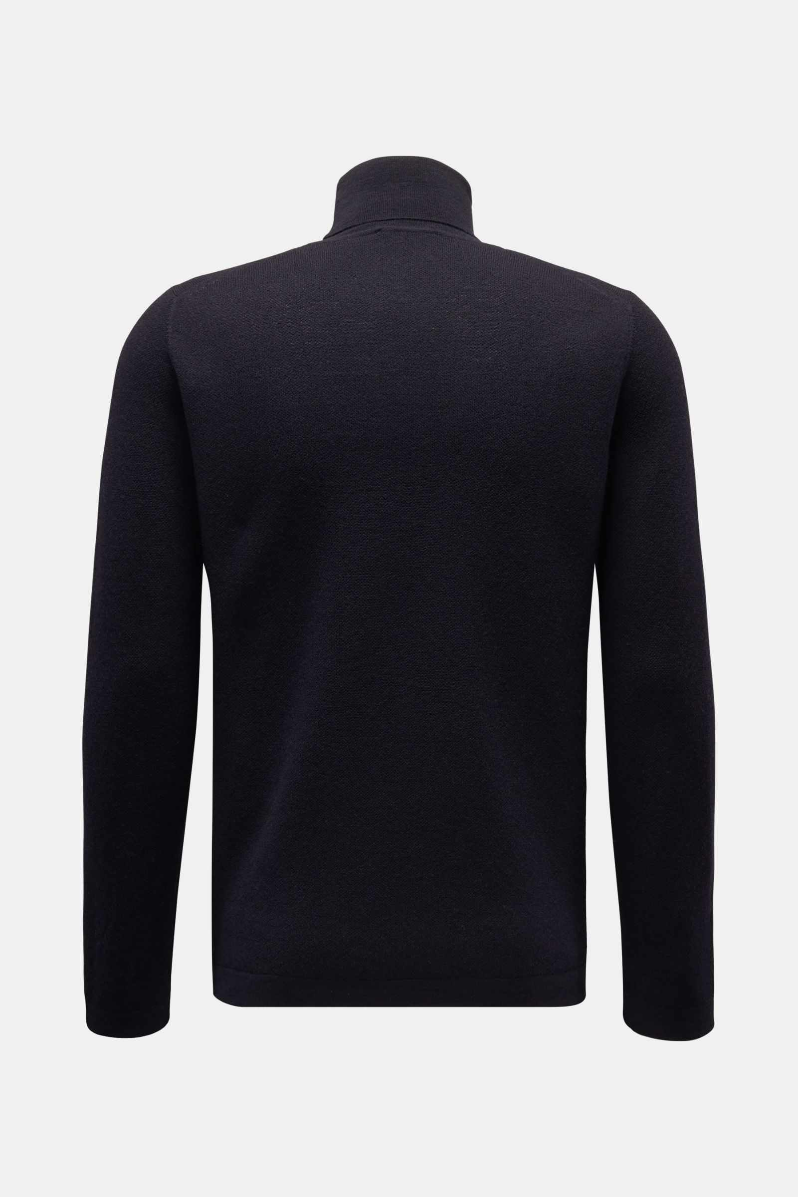 04651/ A trip in a bag Merino Rollkragenpullover 'Oyster' navy