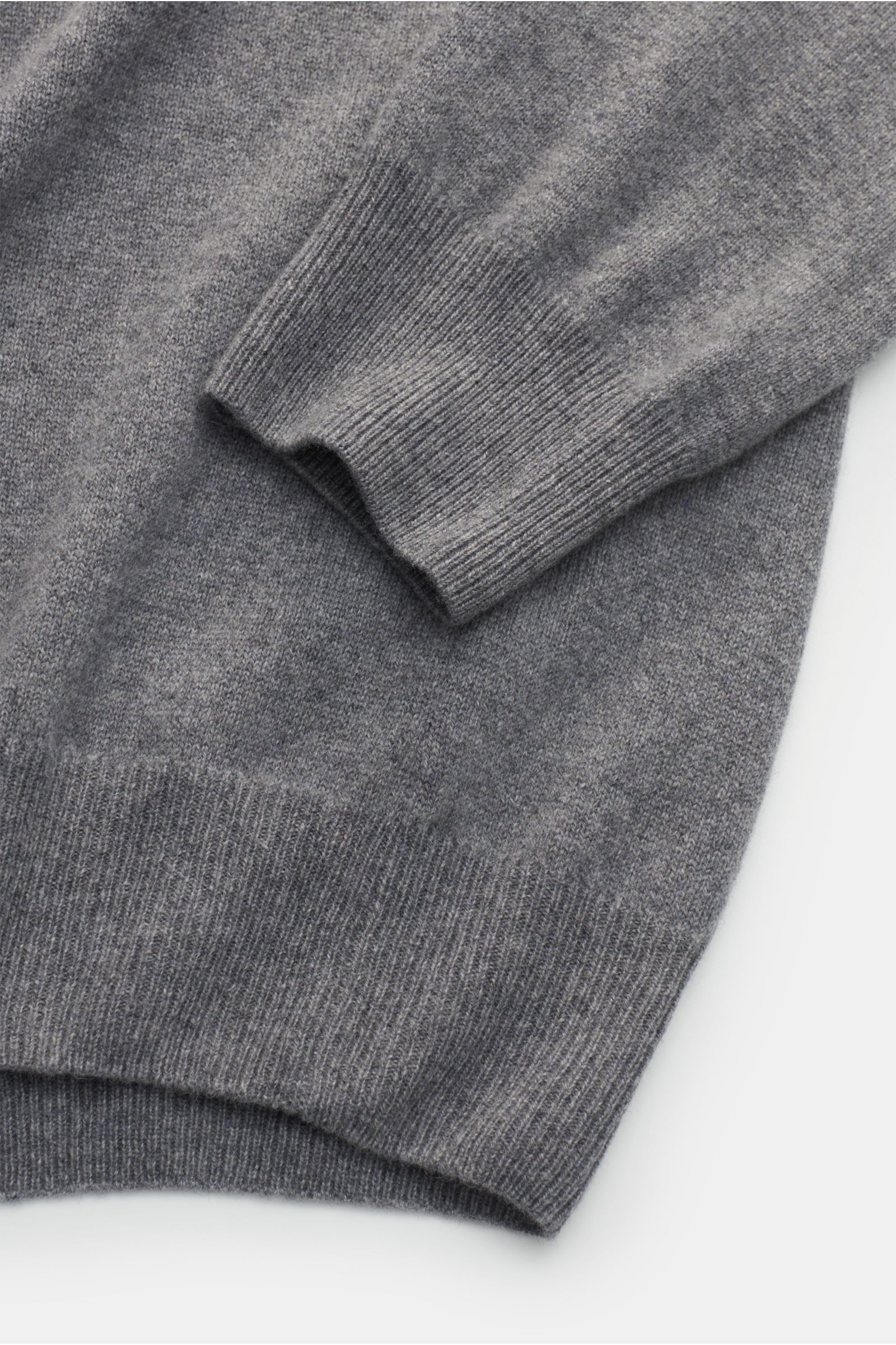 von Braun Cashmere turtleneck jumper grey