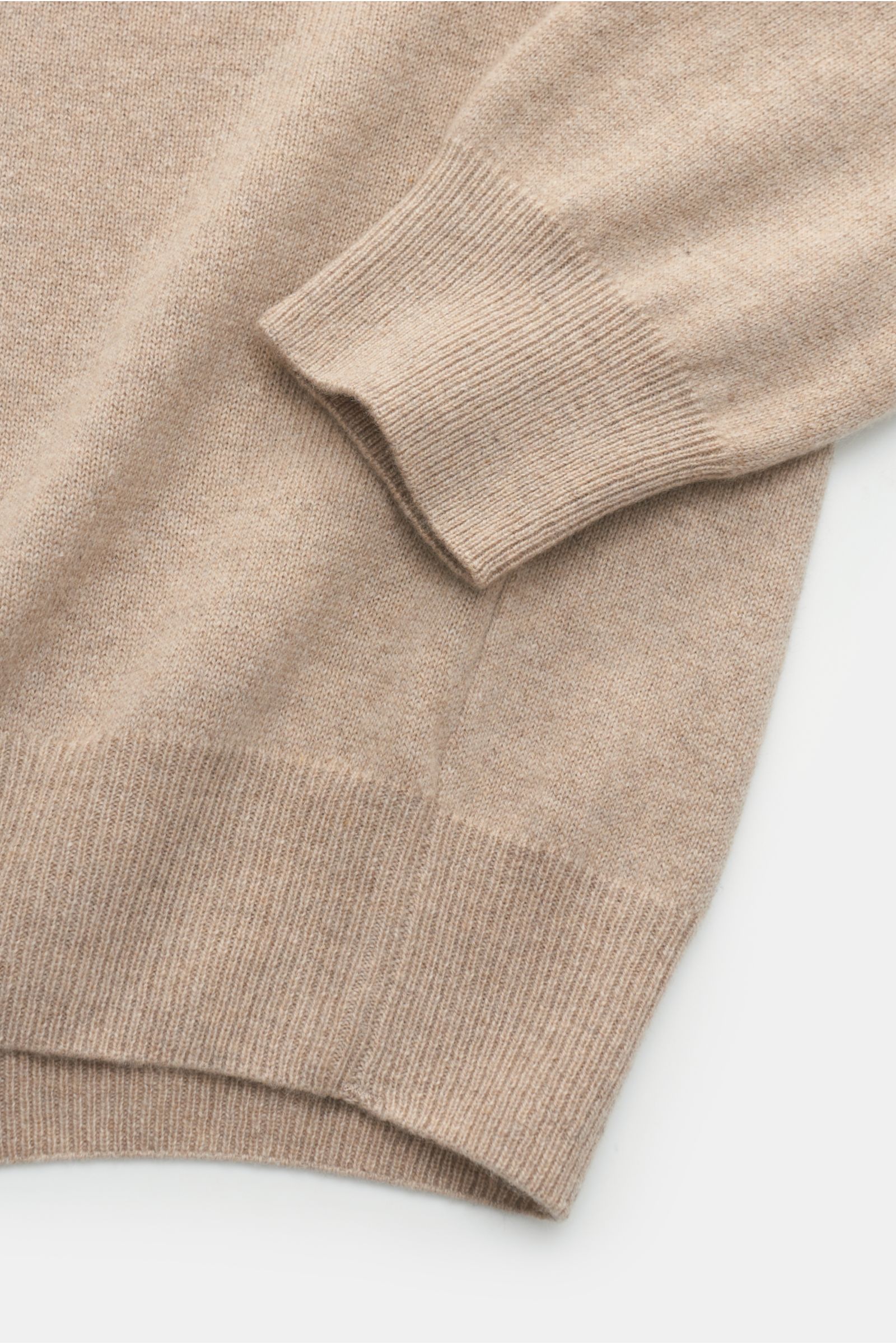 von Braun Cashmere turtleneck jumper beige