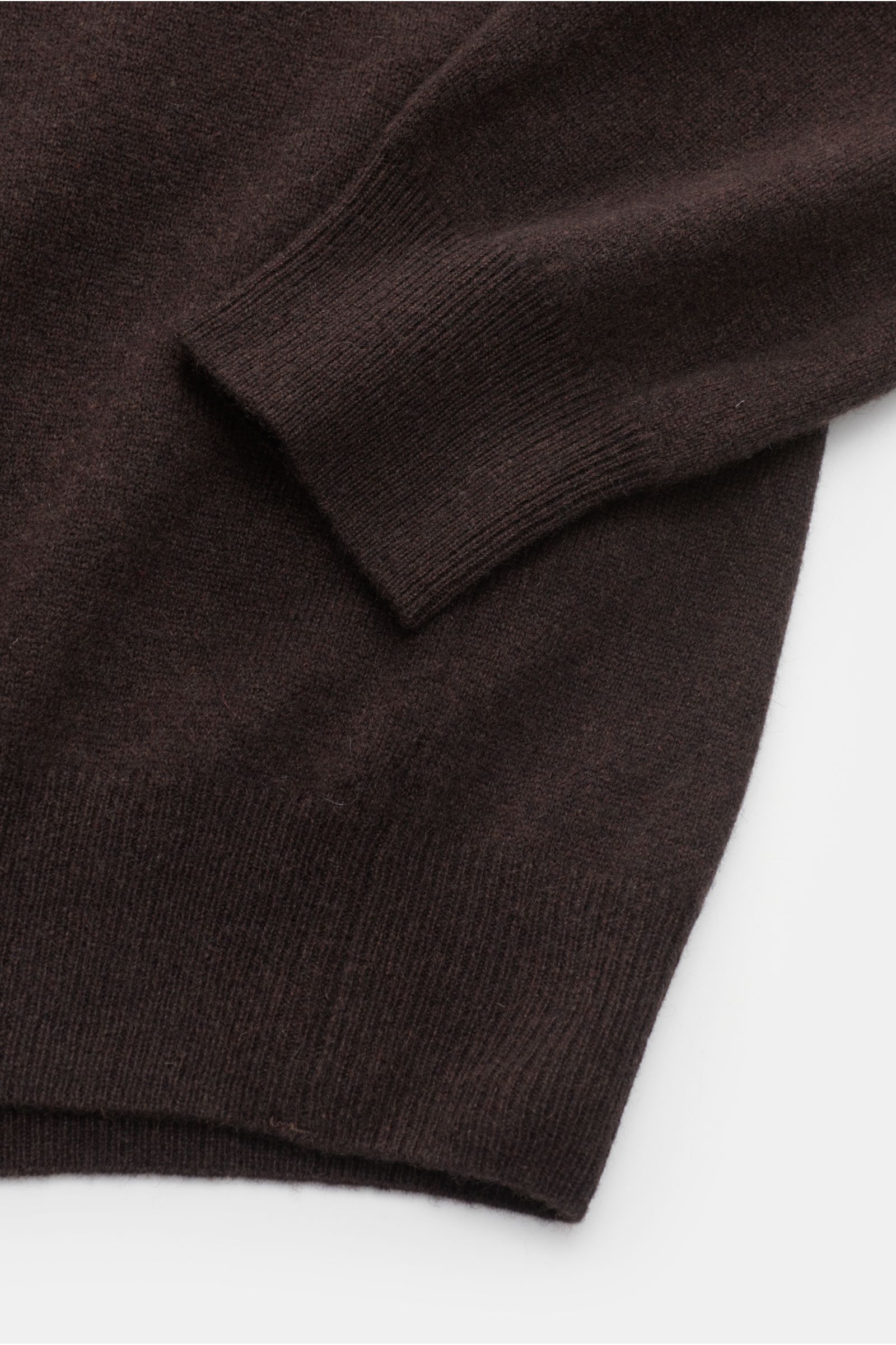 von Braun Cashmere Rollkragenpullover dunkelbraun