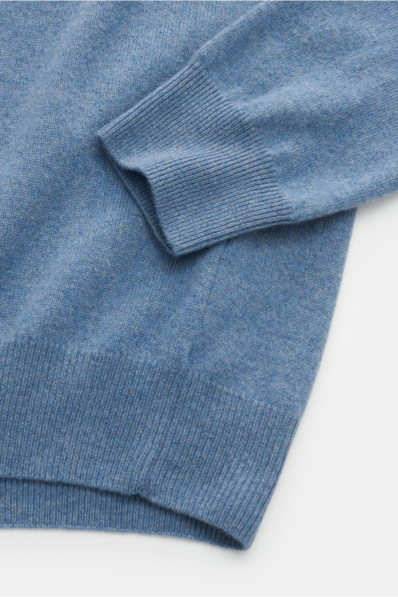 von Braun Cashmere Rollkragenpullover rauchblau