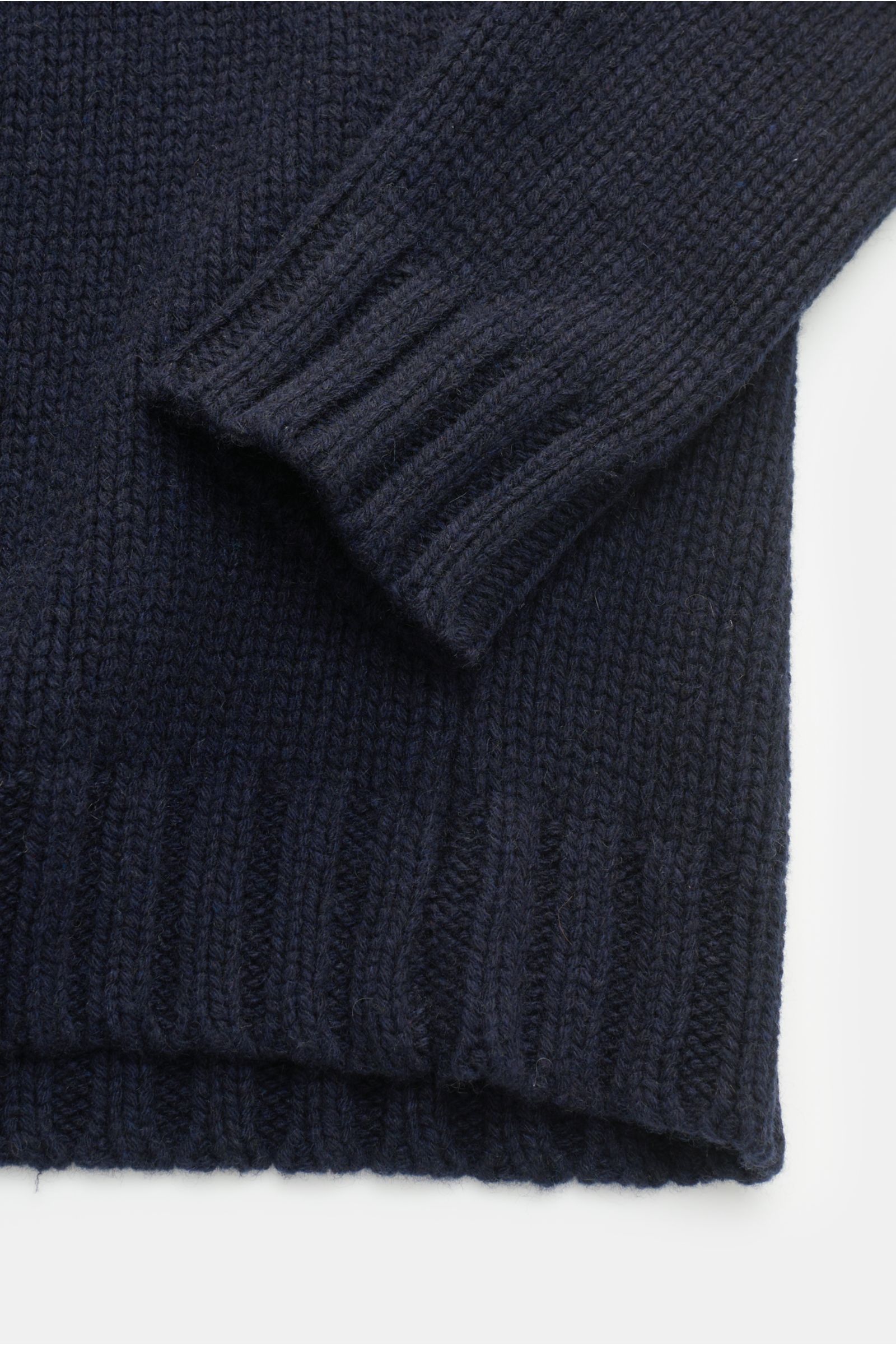 von Braun Cashmere Rollkragenpullover navy