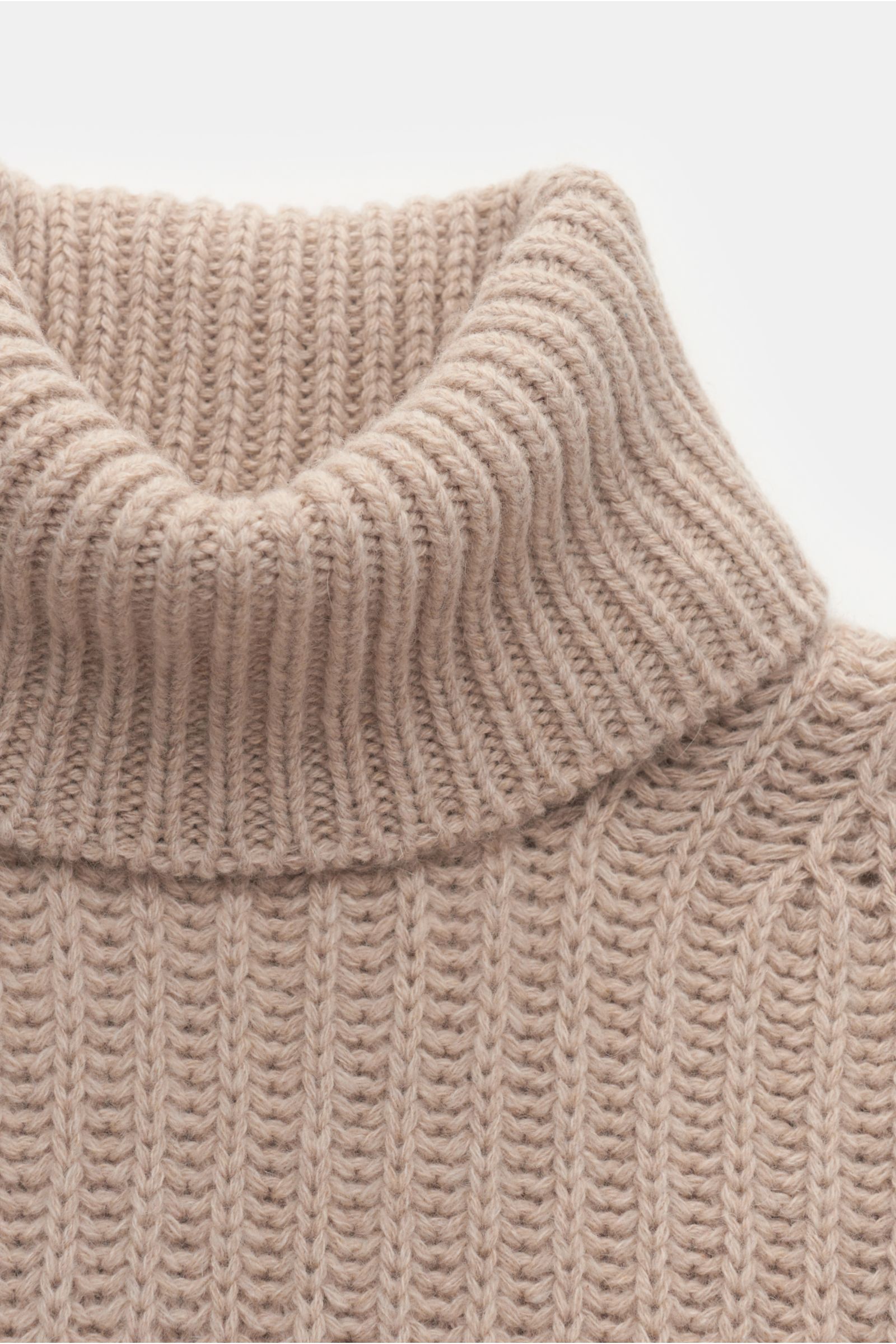 von Braun Cashmere Rollkragenpullover beige