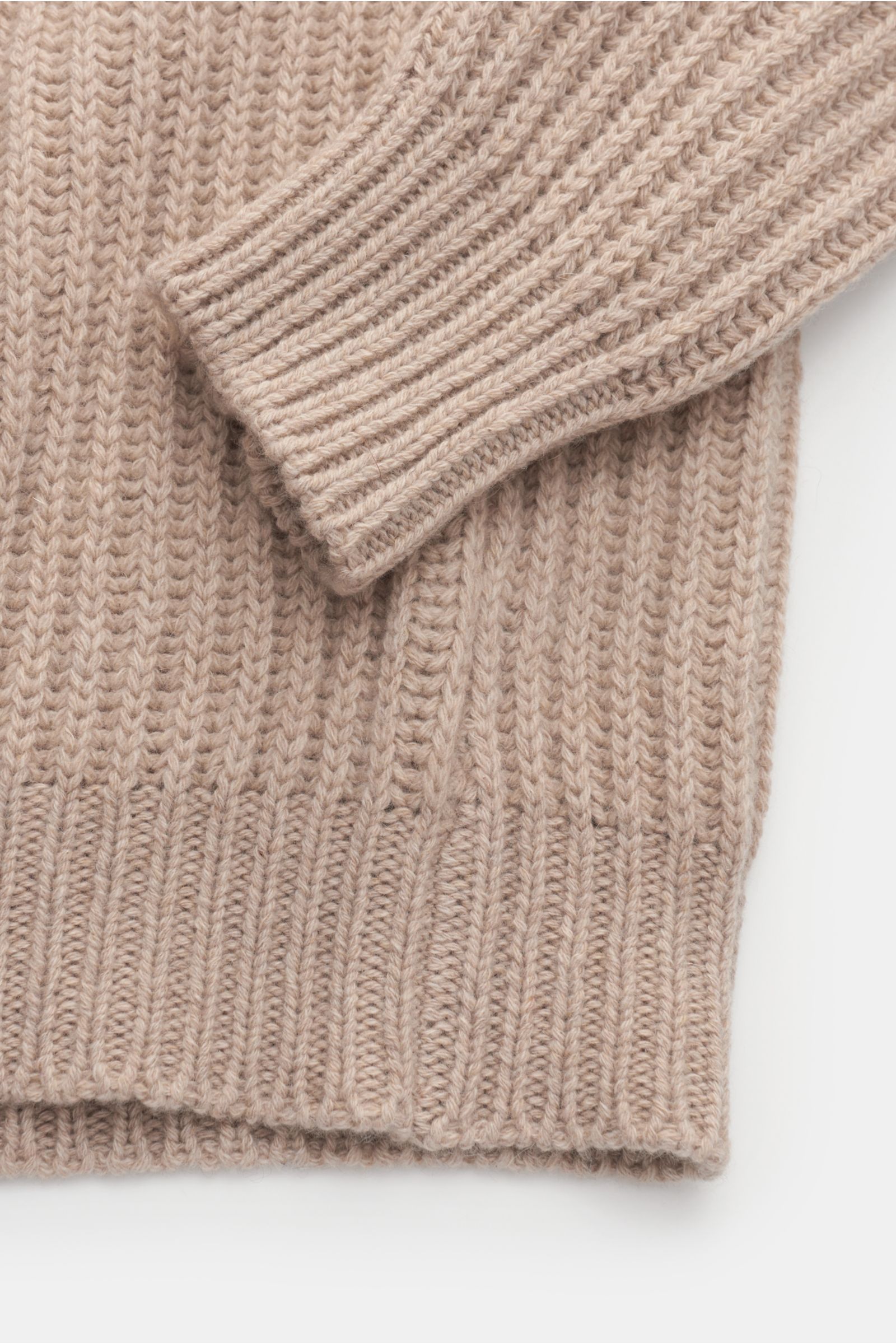von Braun Cashmere Rollkragenpullover beige