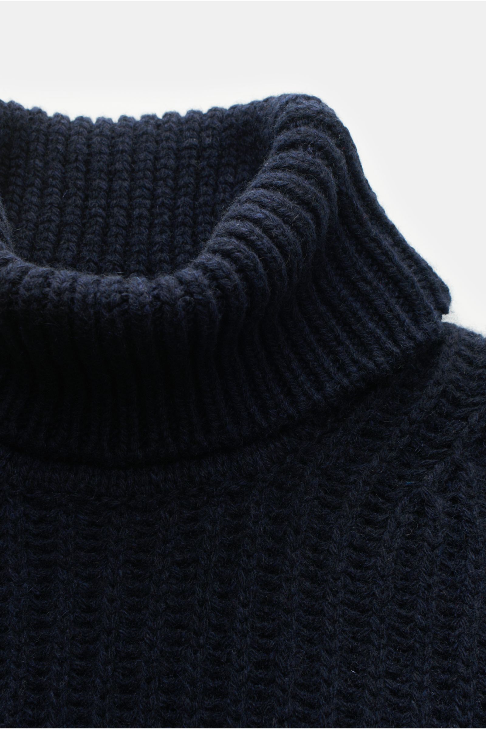von Braun Cashmere Rollkragenpullover navy