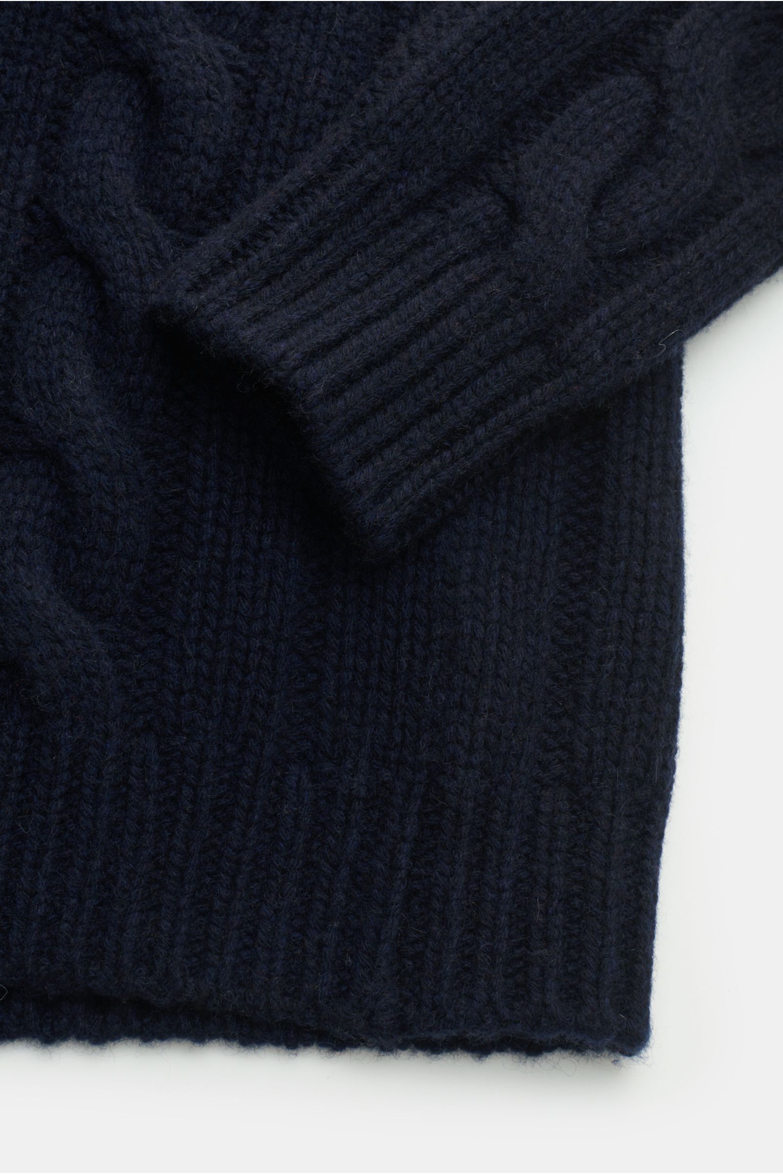 von Braun Cashmere Rollkragenpullover navy