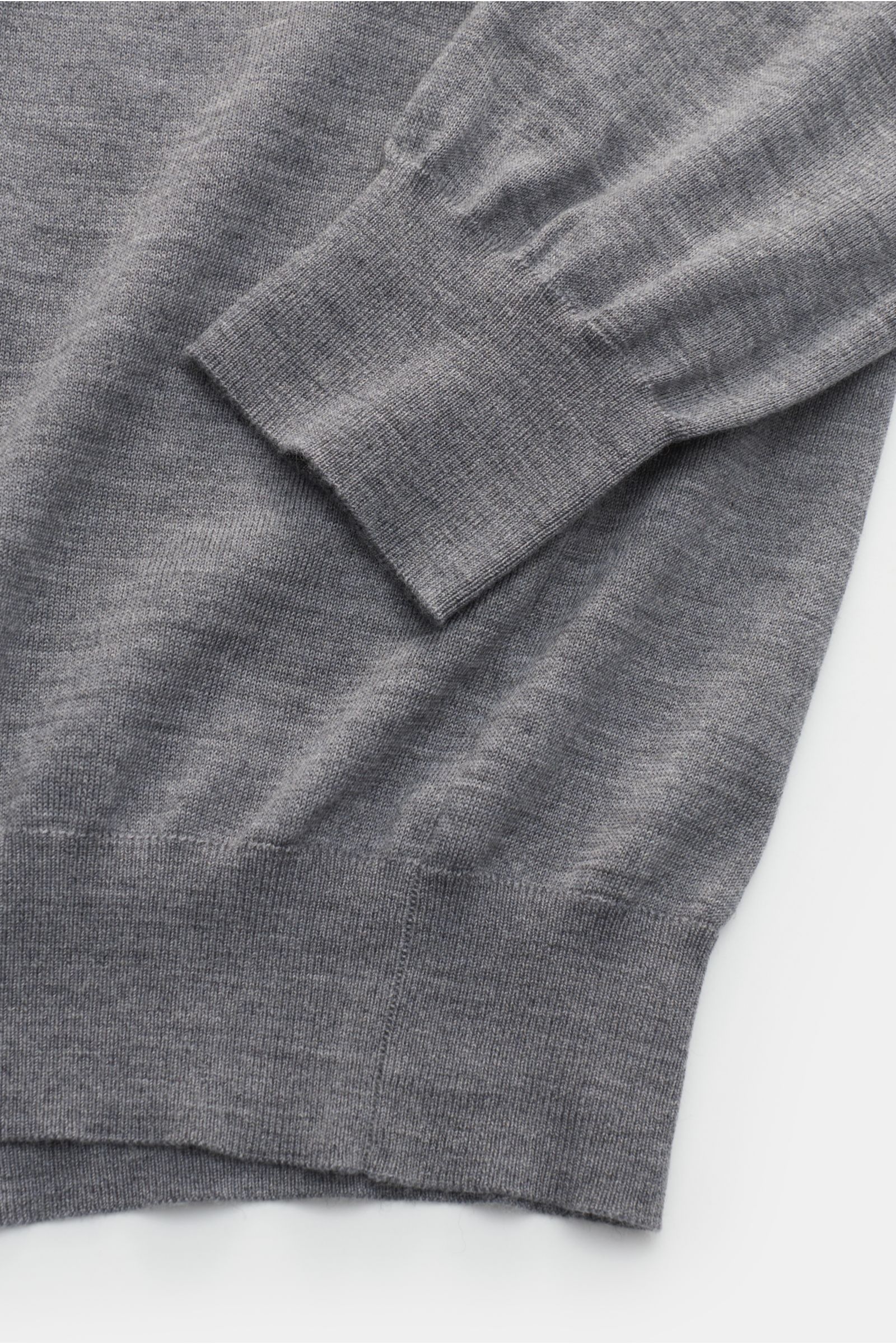 von Braun Feinstrick-Rollkragenpullover grau von Braun Feinstrick-Rollkragenpullover grau