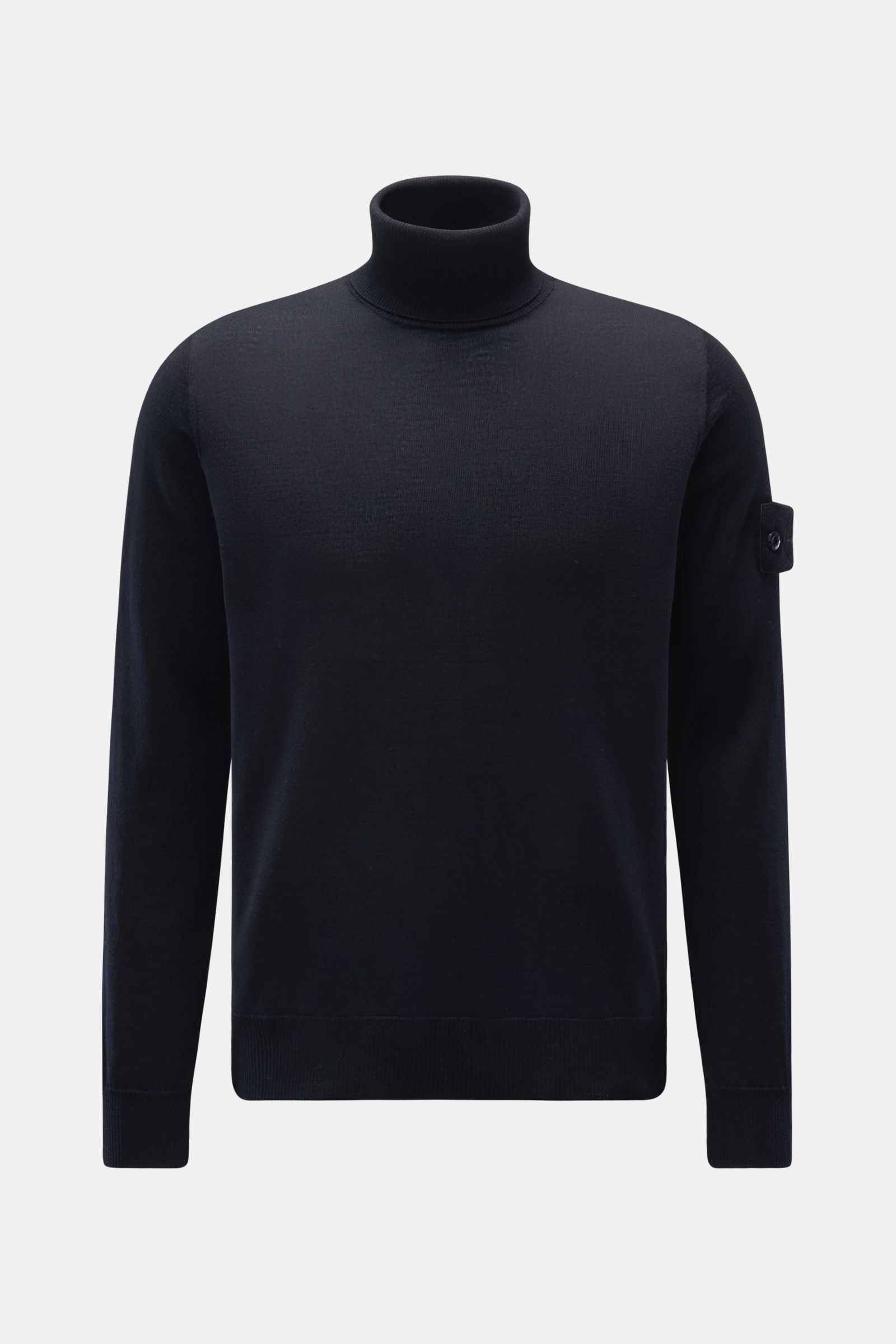 Stone Island Turtleneck jumper 'Light Wool' dark navy