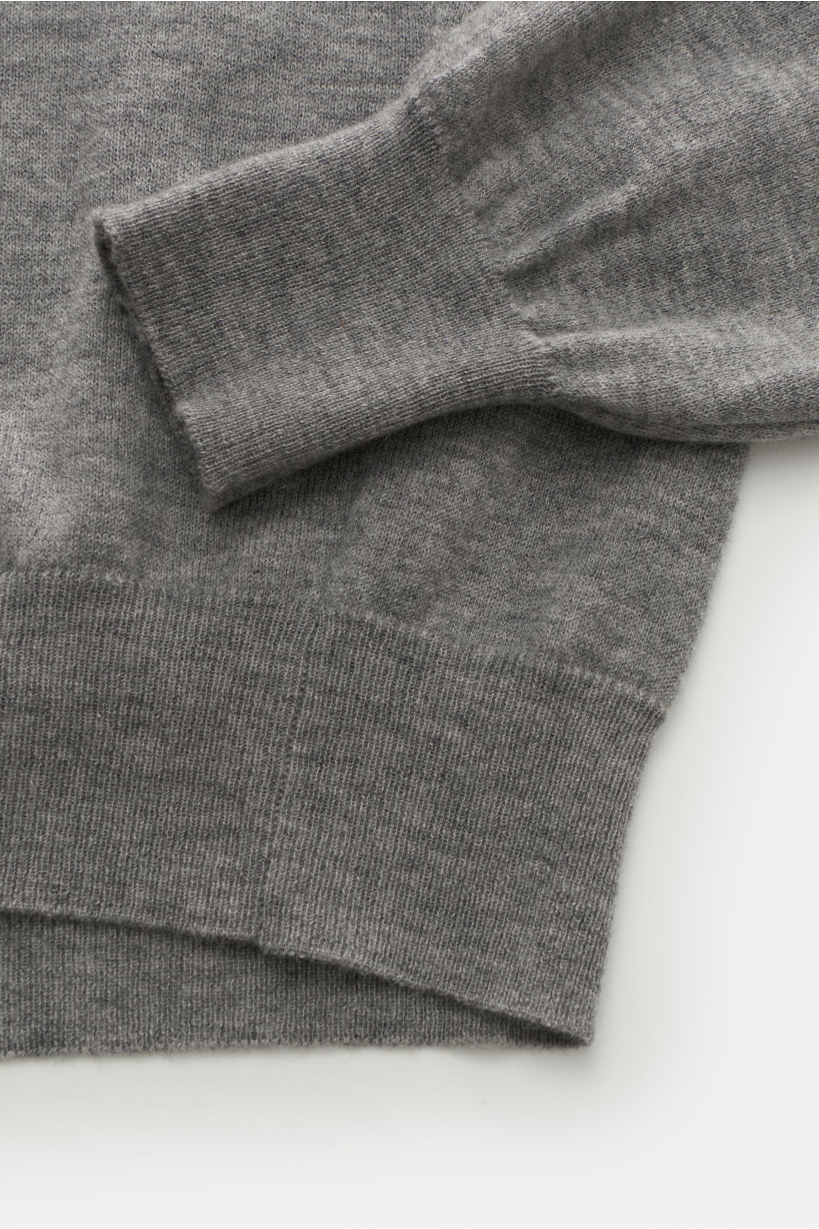 Filippo de Laurentiis Rollkragenpullover grau meliert