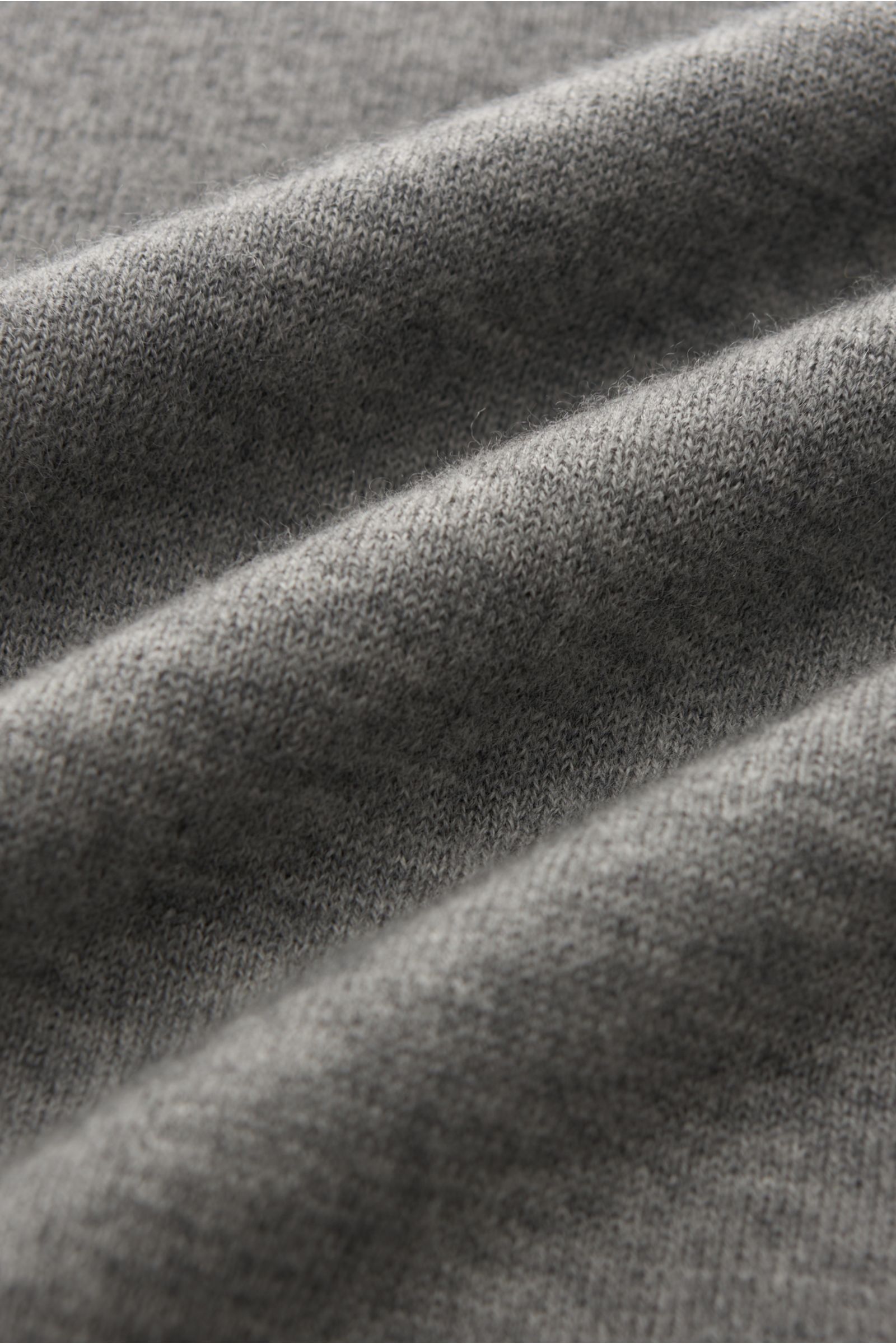 Filippo de Laurentiis Rollkragenpullover grau meliert