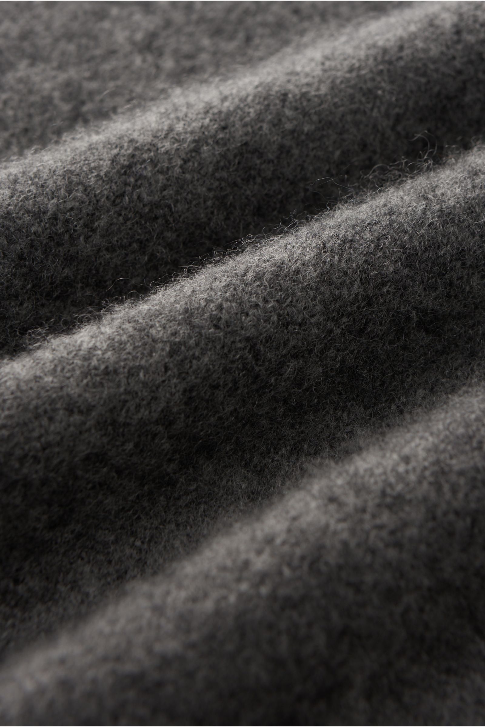 Filippo de Laurentiis Rollkragenpullover dunkelgrau meliert