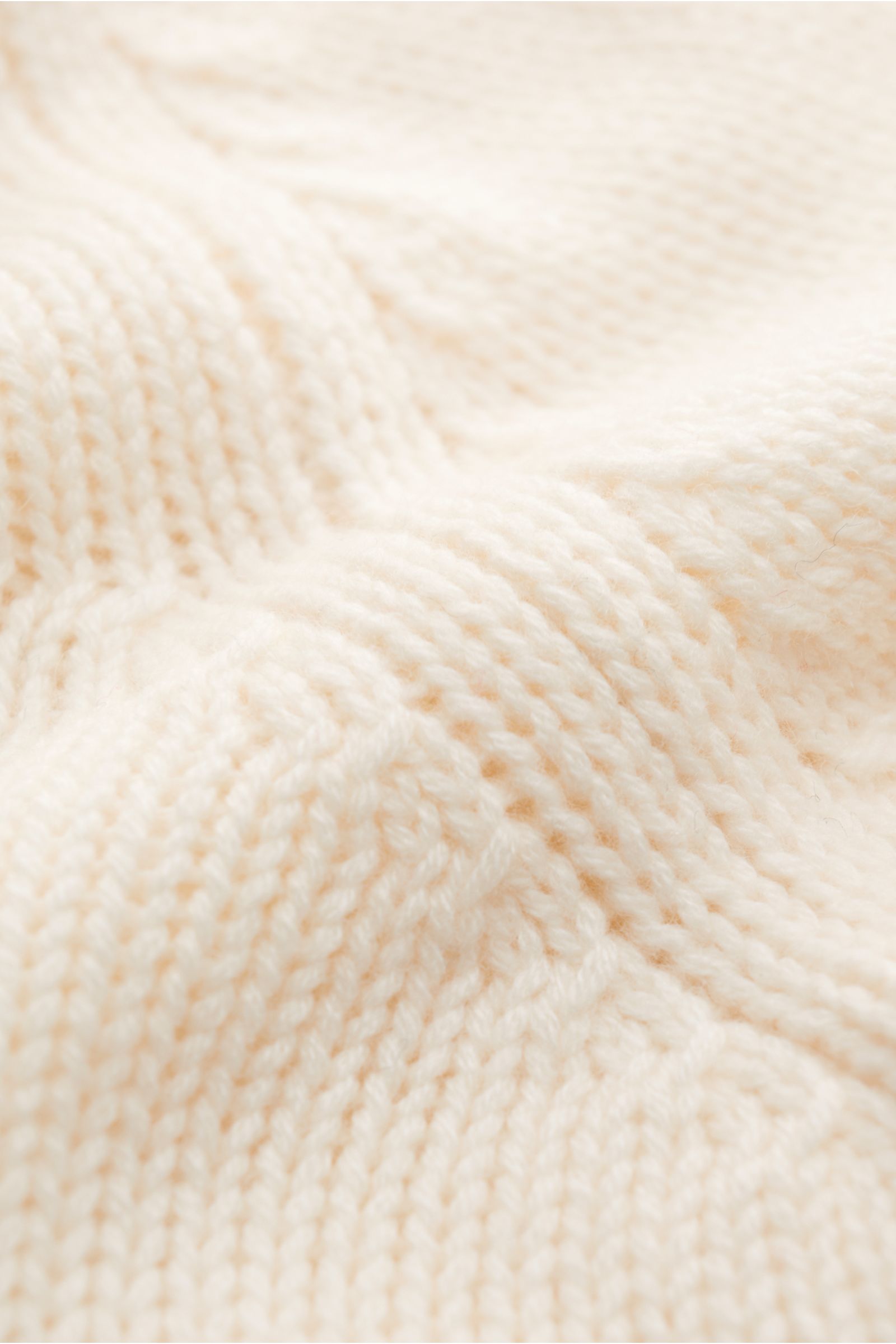 Della Ciana Rollkragenpullover creme