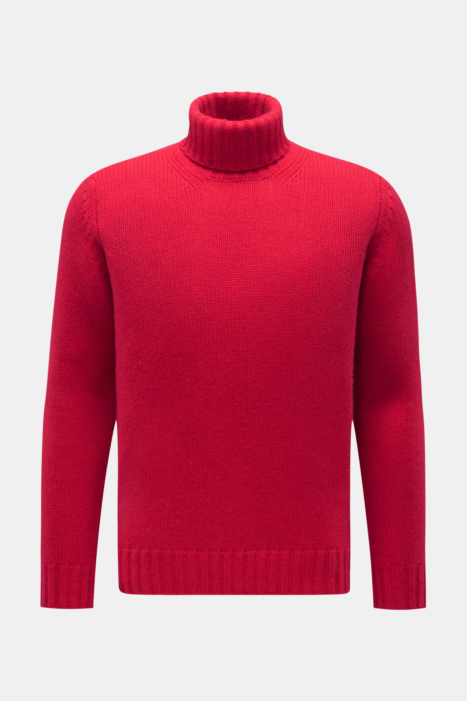 Della Ciana Rollkragenpullover rot