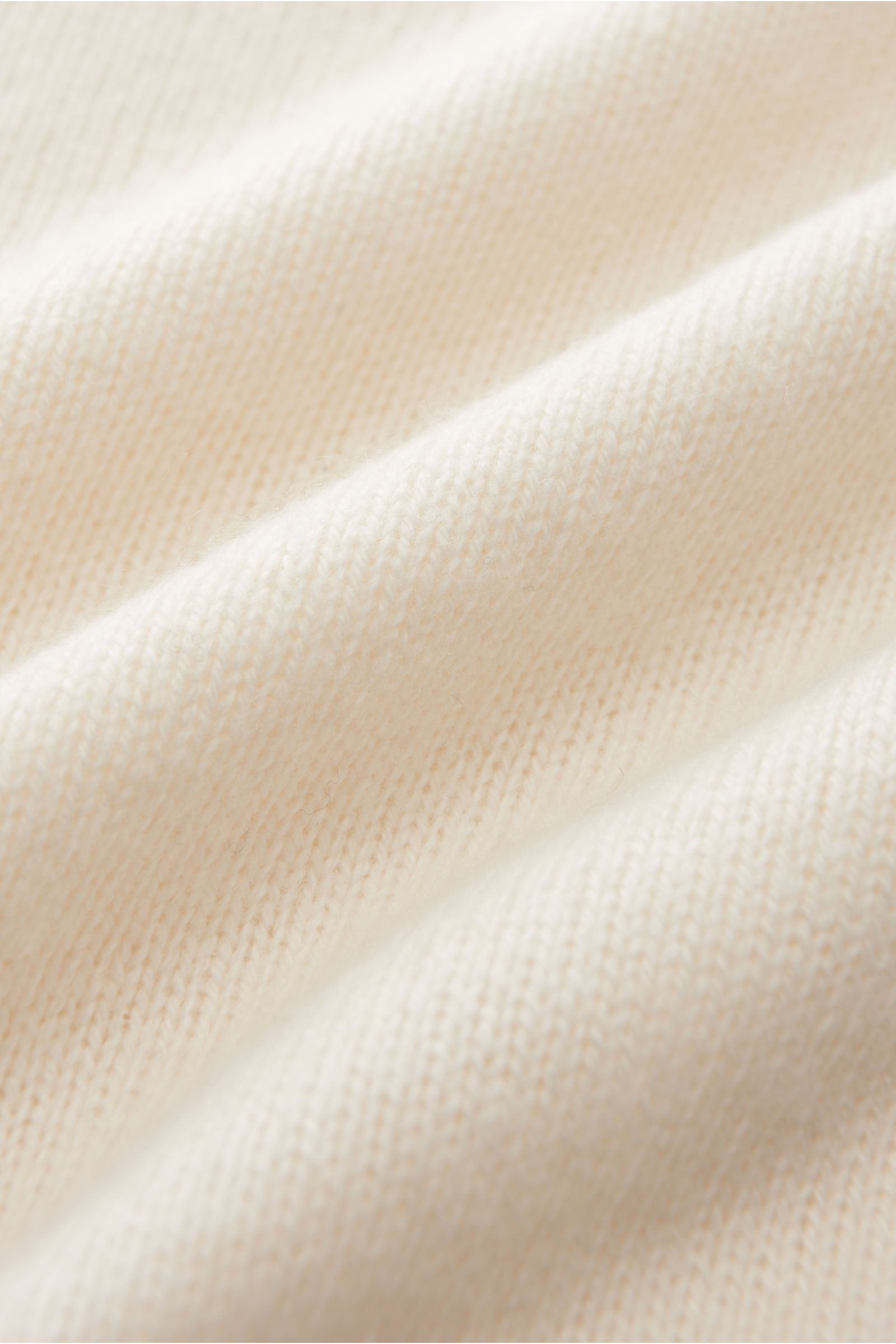 Maurizio Baldassari Cashmere Pullover 'Open Turtle Neck' creme