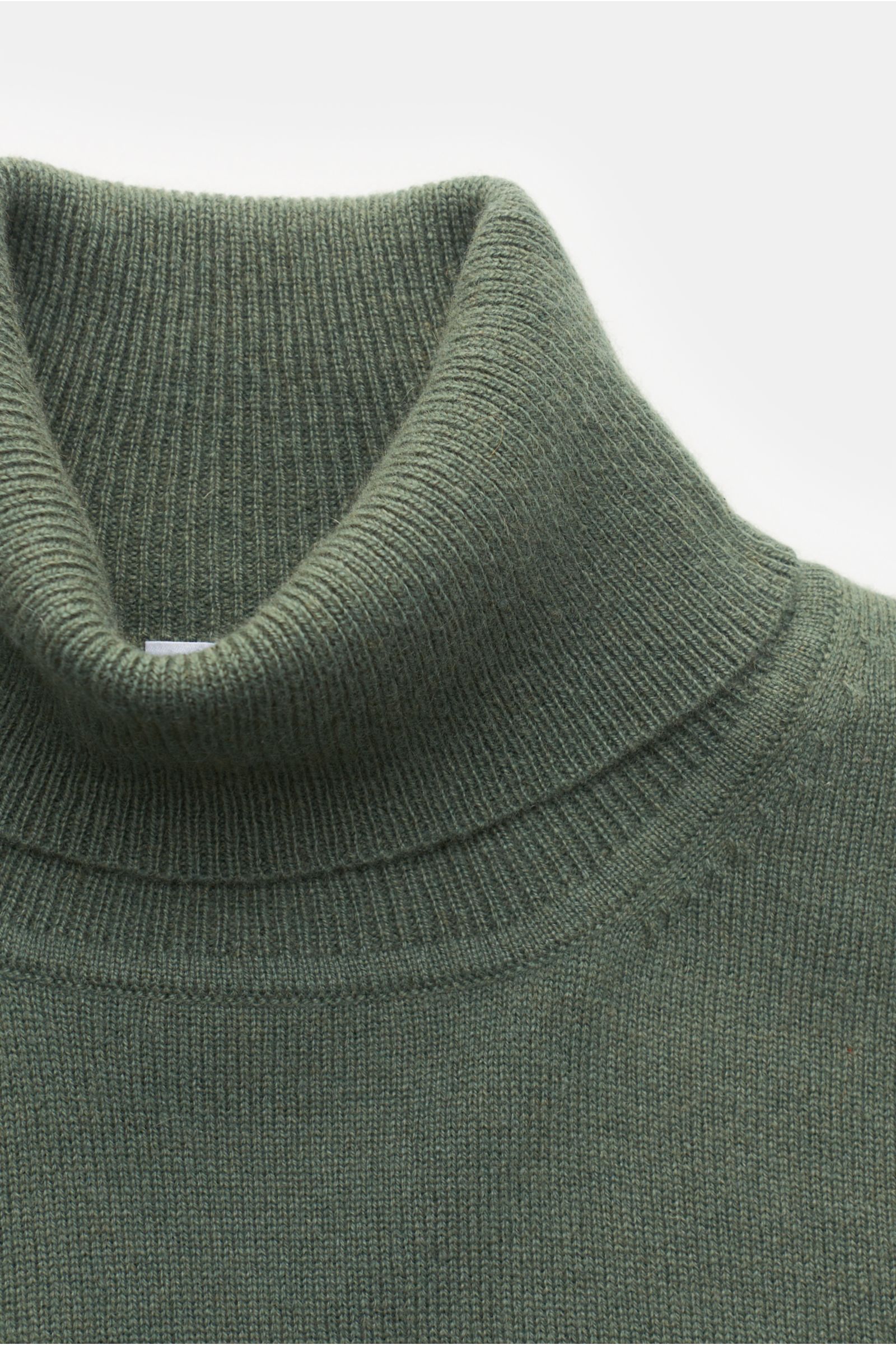 von Braun Cashmere Rollkragenpullover graugrün